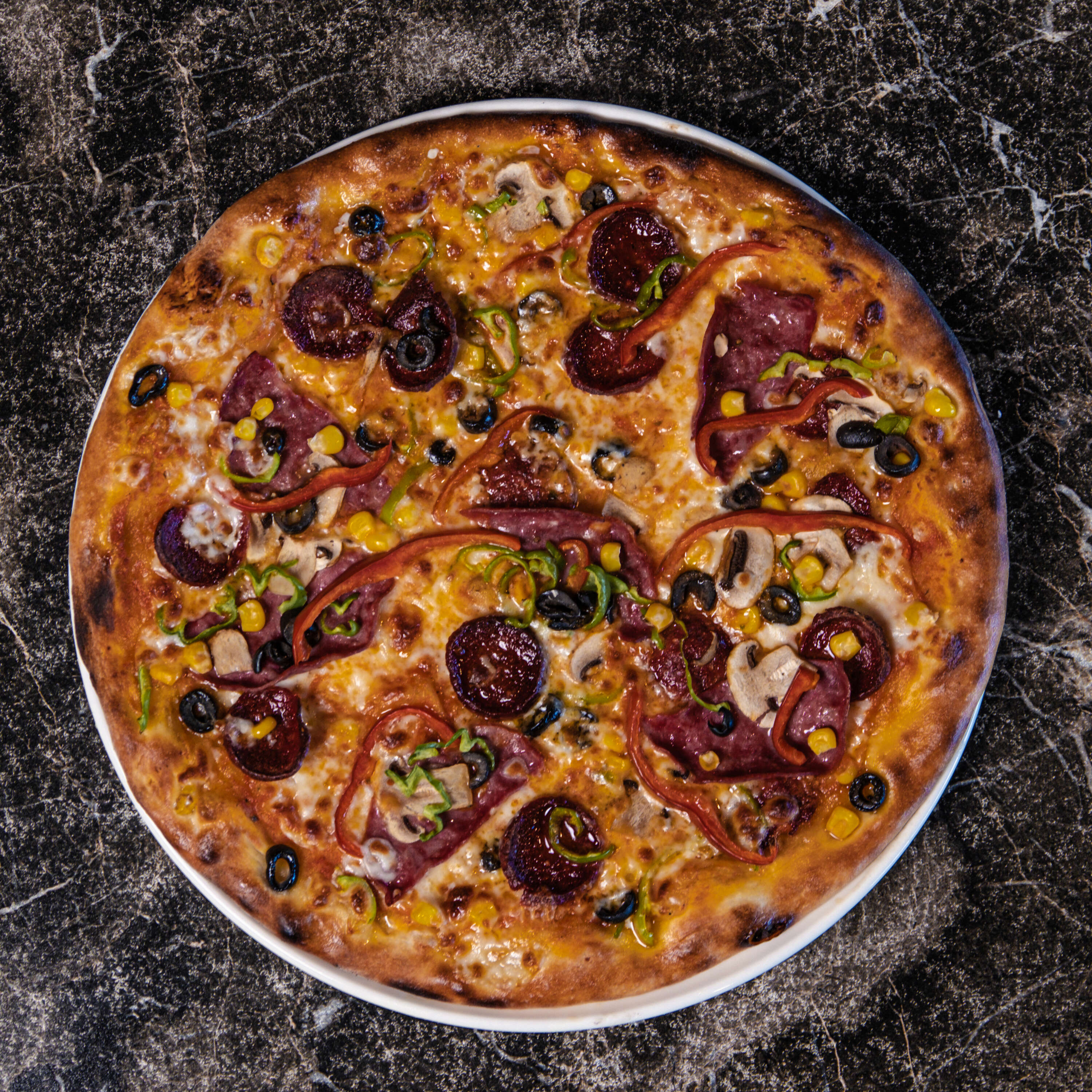 Mixed pizza