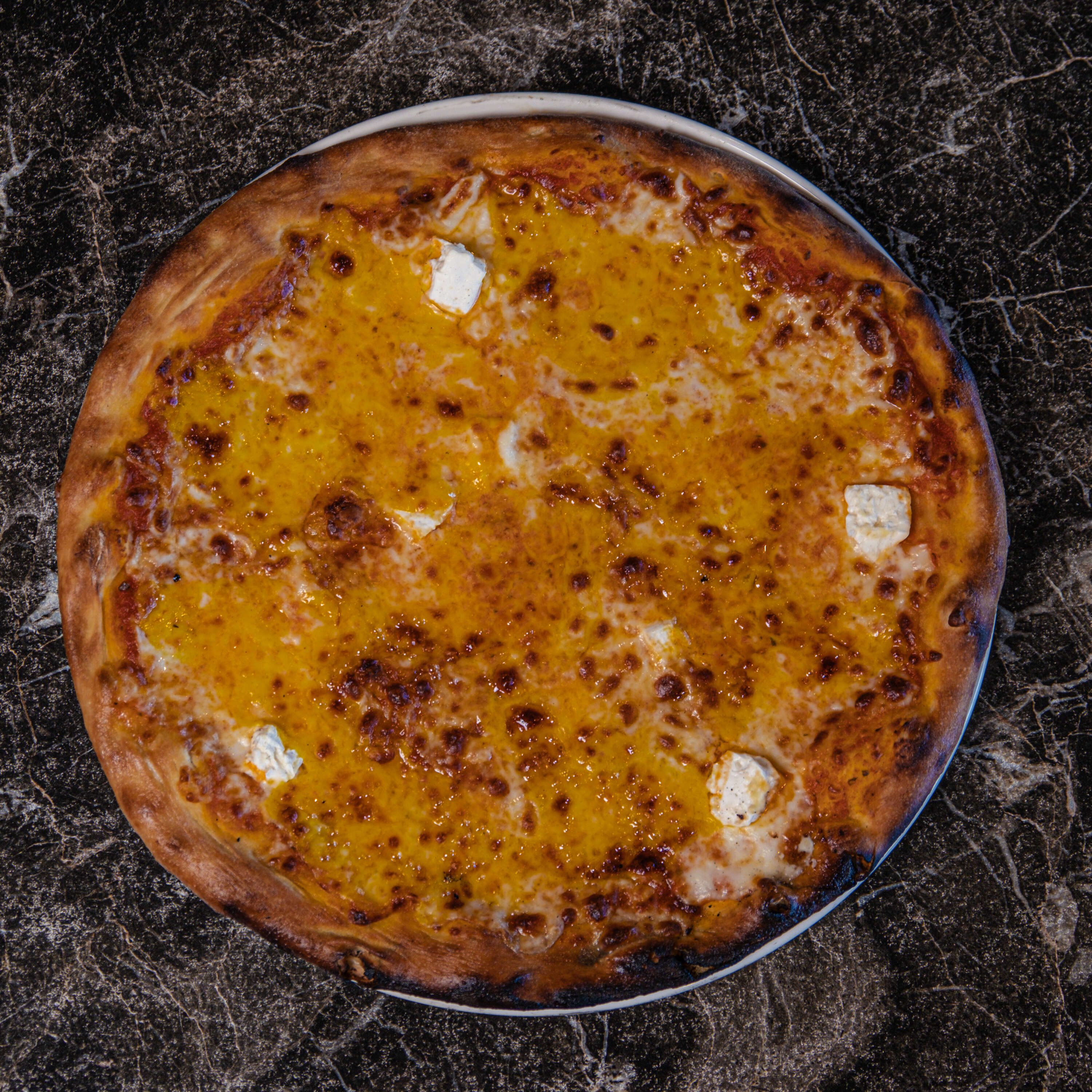 Quattro Formaggi (Four-Cheese Pizza)