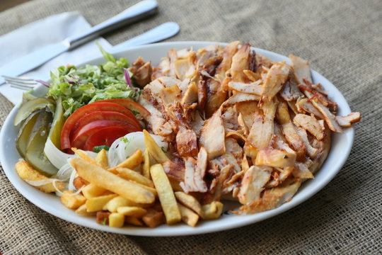 Tabak Tavuk Döner