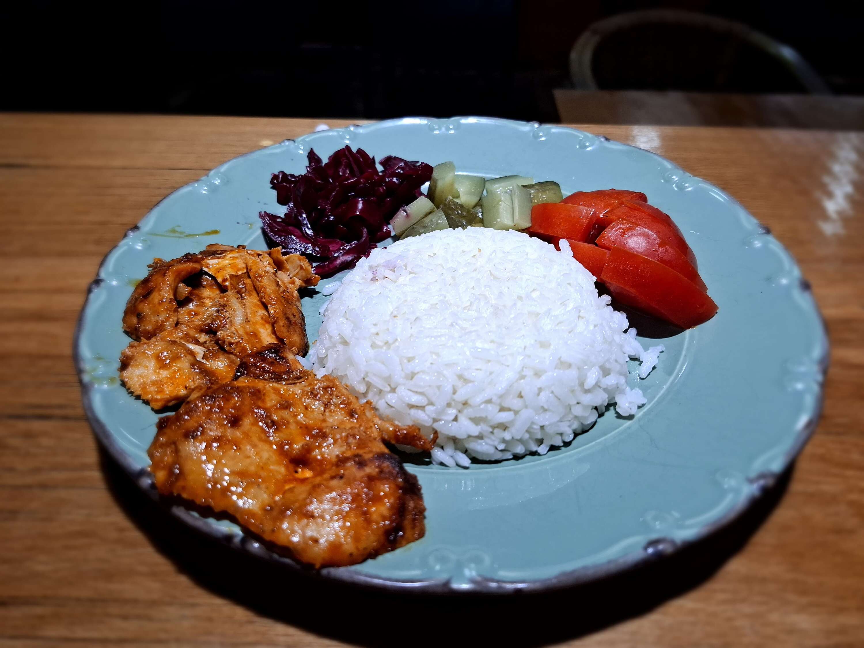 Tavuk döner +pilav