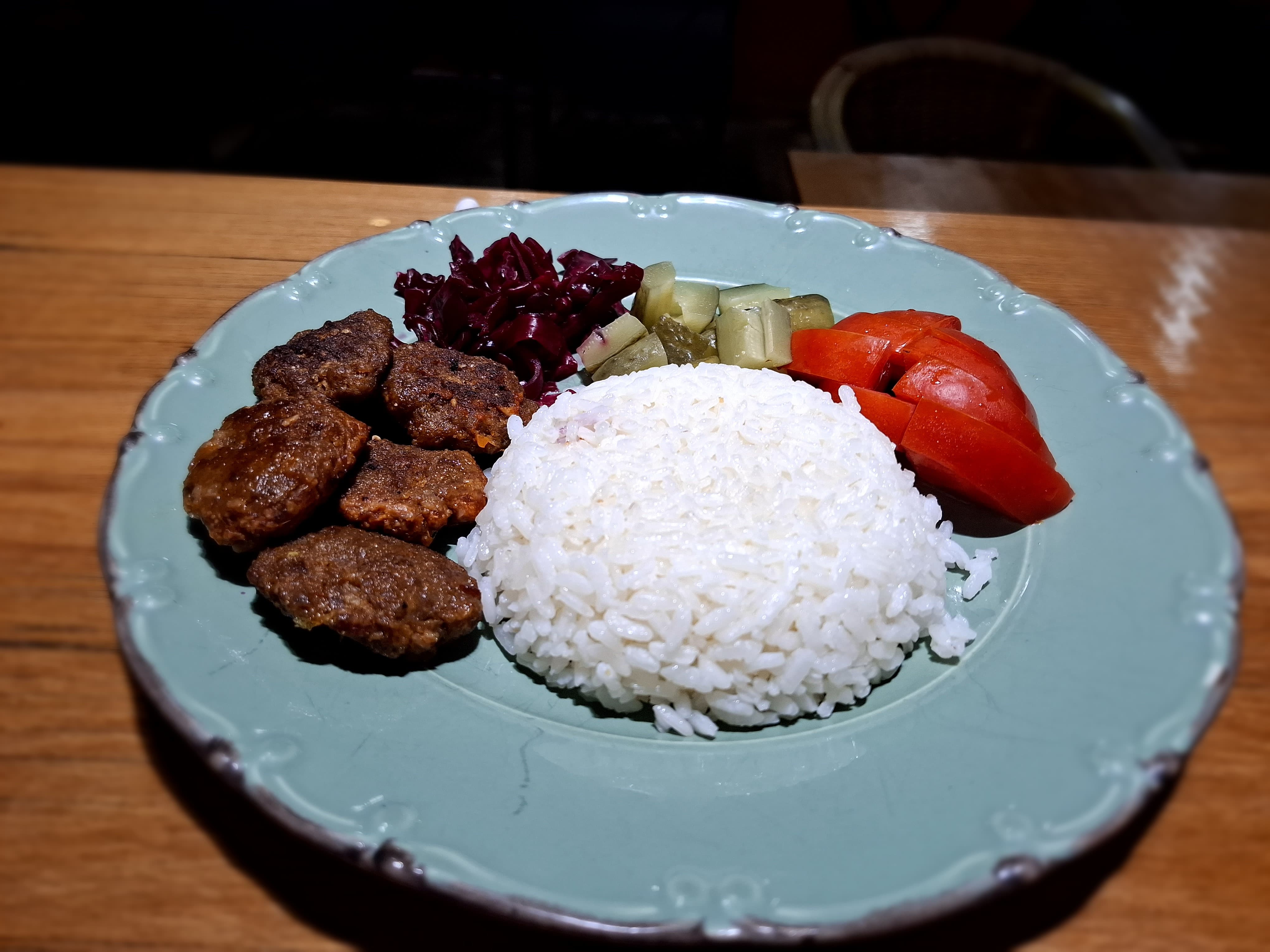 Köfte + pilav