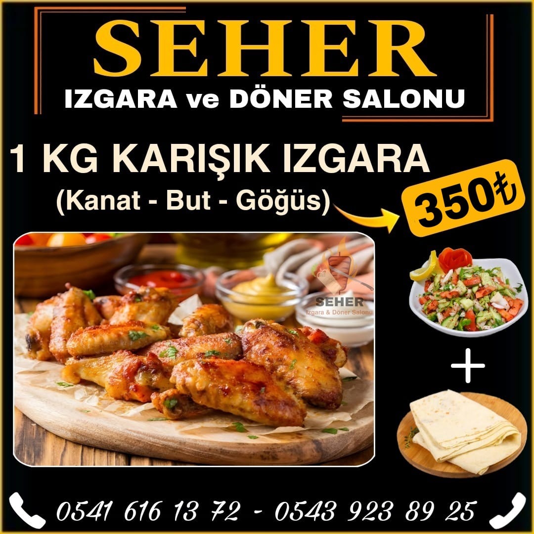 Karışık KG (Kanat+But+Göğüs)