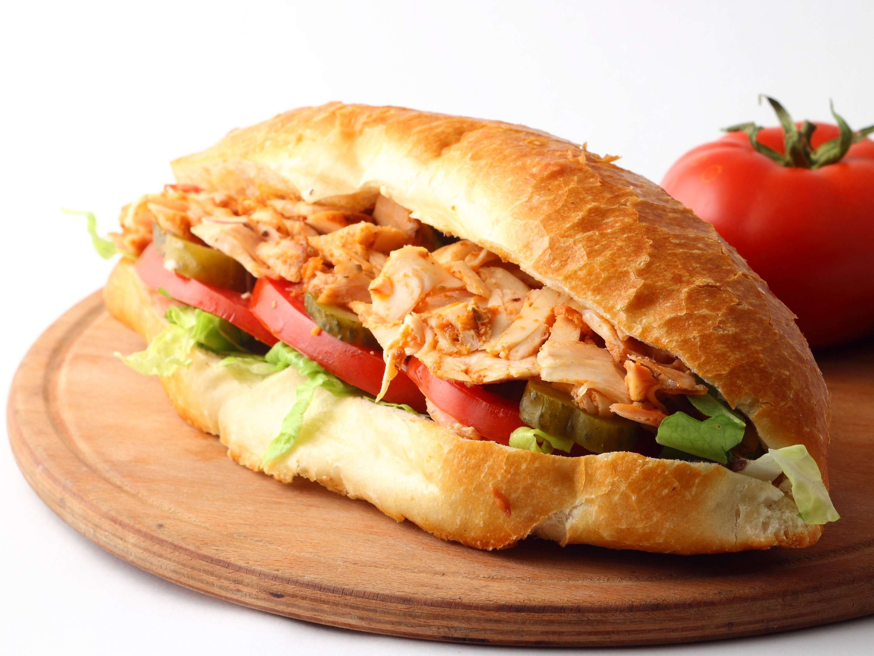 Ekmek arası Tavuk Döner Menü