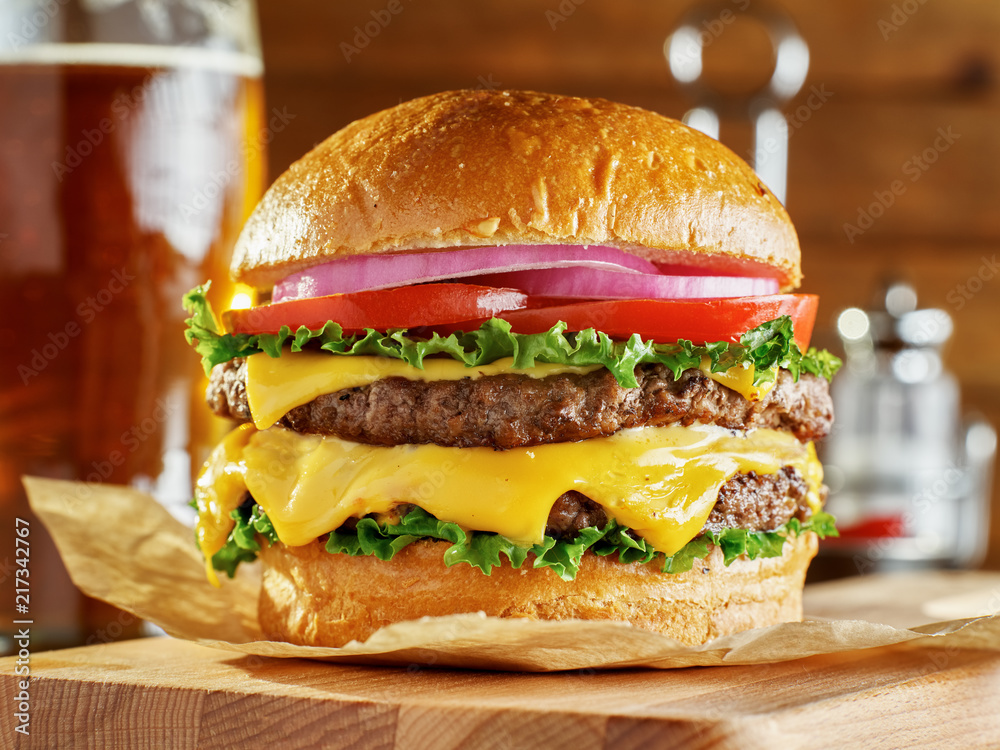 DOUBLE  BURGER