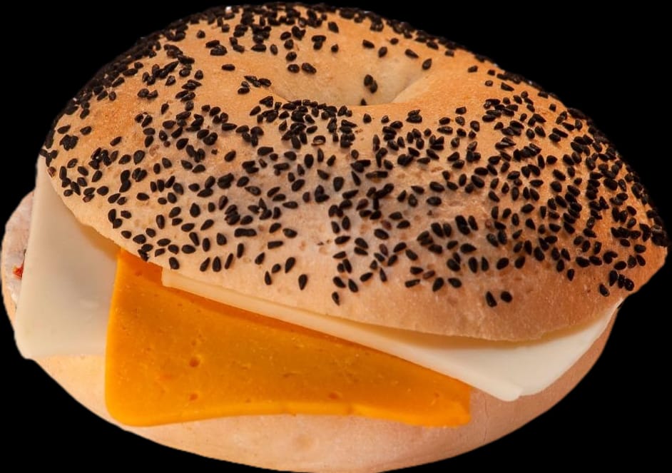 Mavi Haşhaşlı Dört Peynirli Bagel 170 Gr