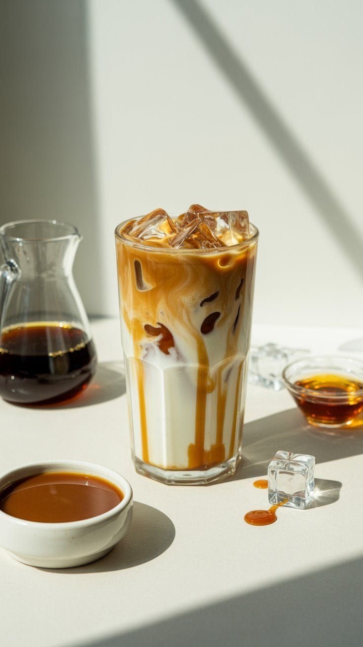 Iced Caramel Latte