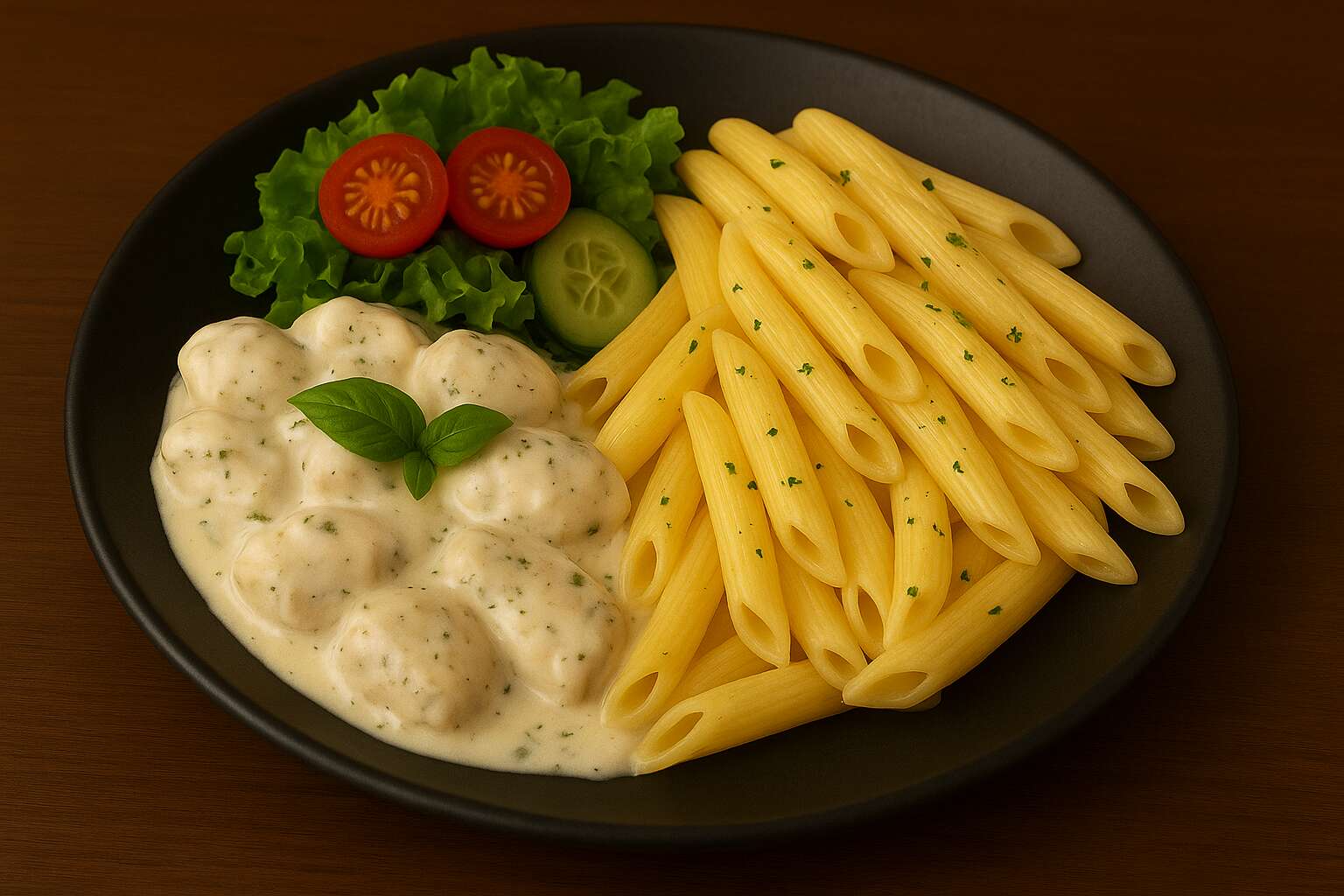 Kremalı Mantarlı Tavuk 