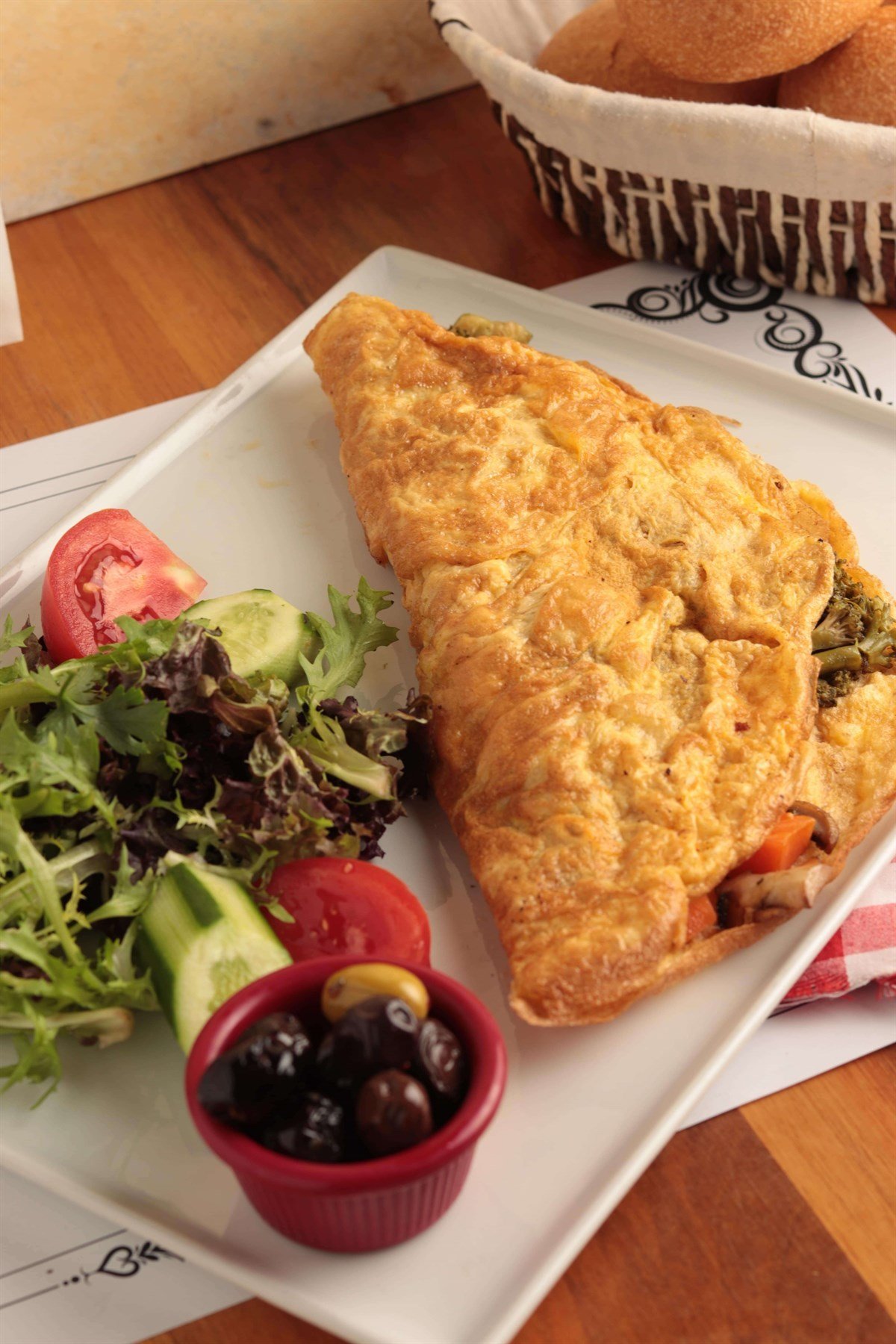 Sebzeli Omlet