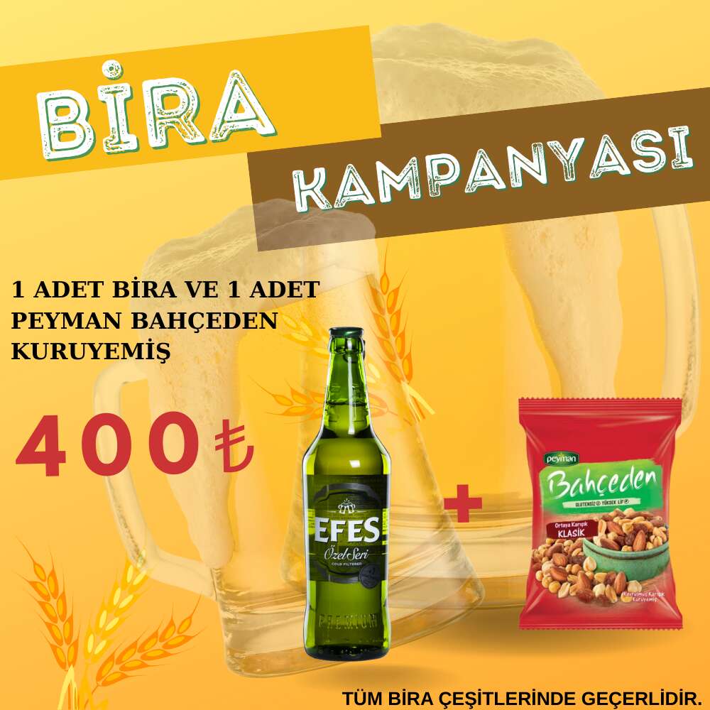 BİRA VE ÇEREZ KAMPANYASI
