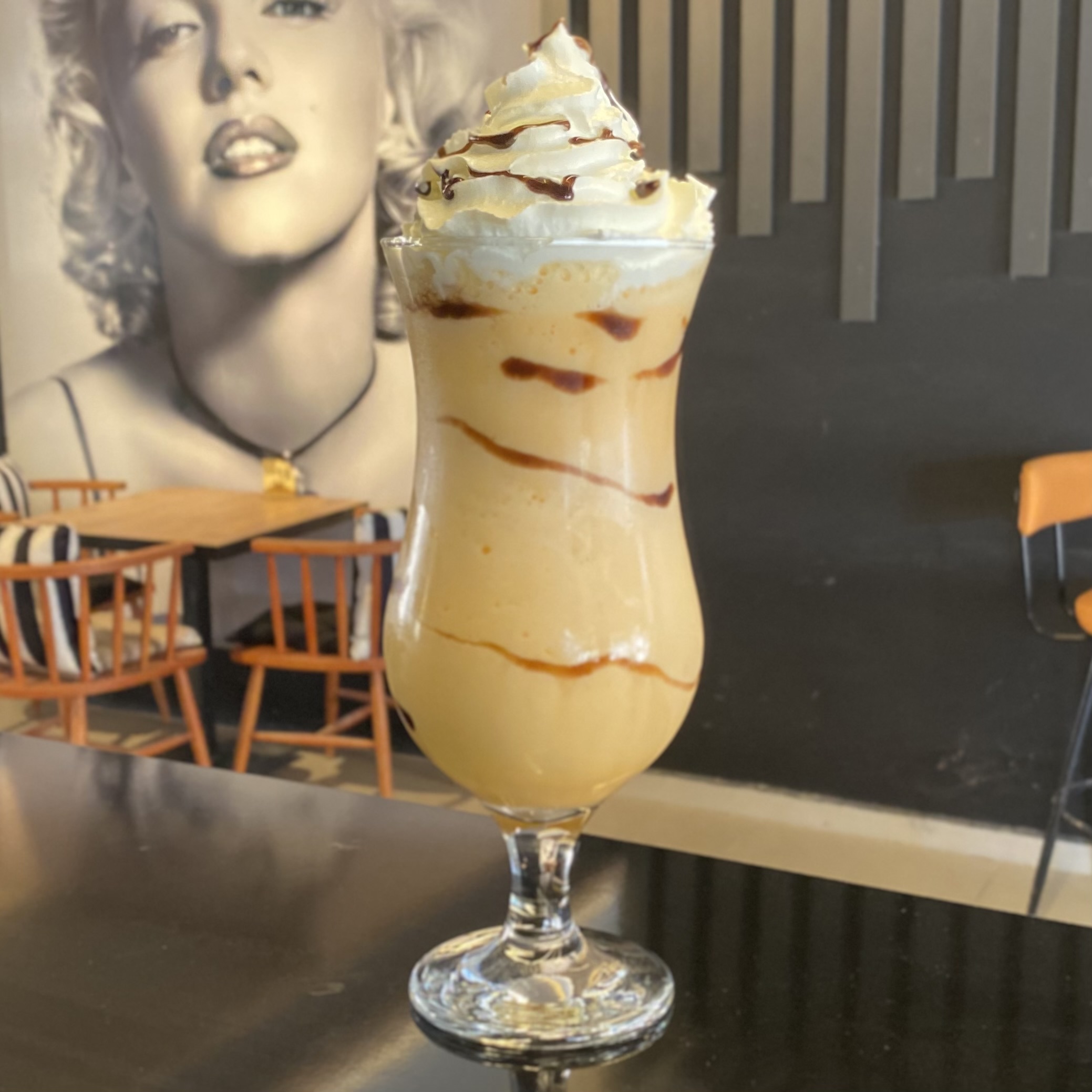 Pineapple milkshake