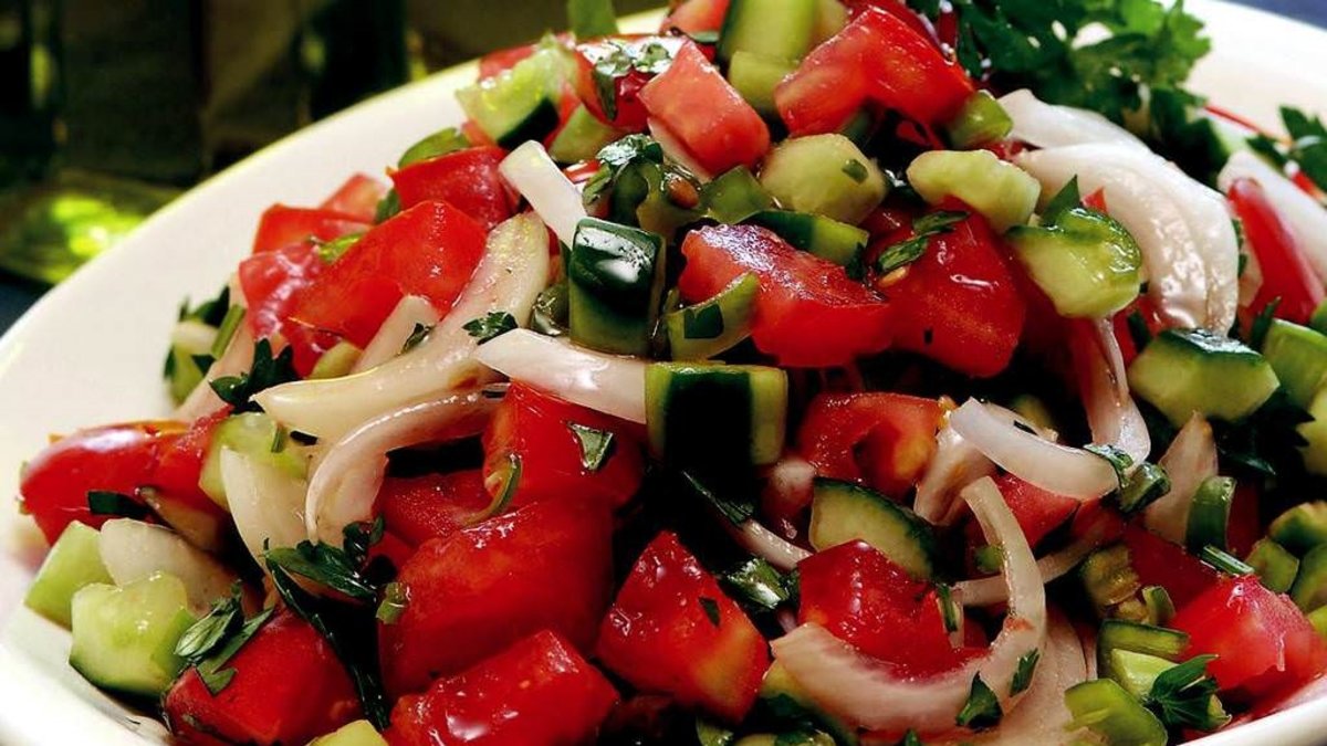 Duble Çoban Salatası