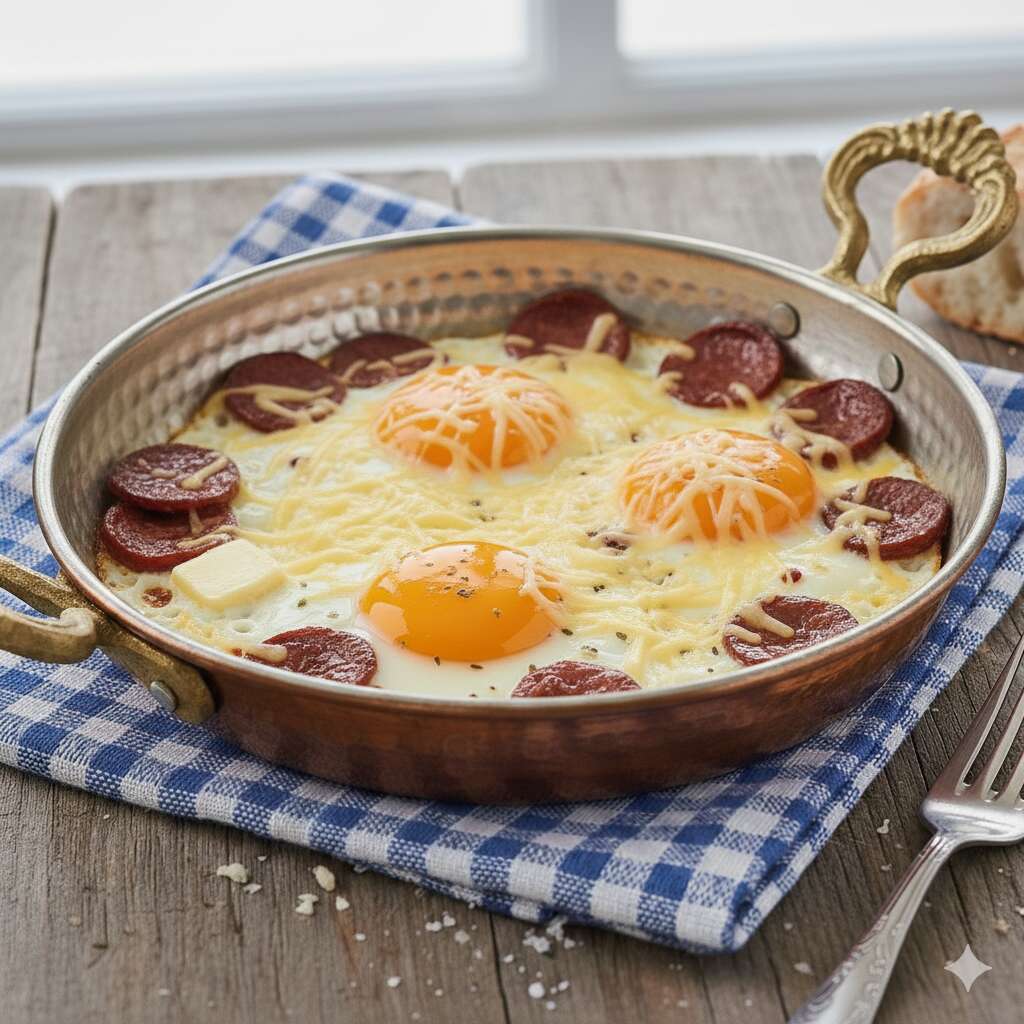 SUCUKLU KAŞARLI YUMURTA