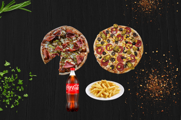 Two-Pizza Menu, 32 cm