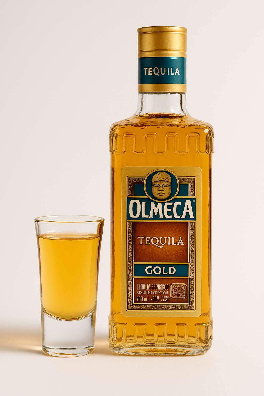 Olmeca Gold tequila