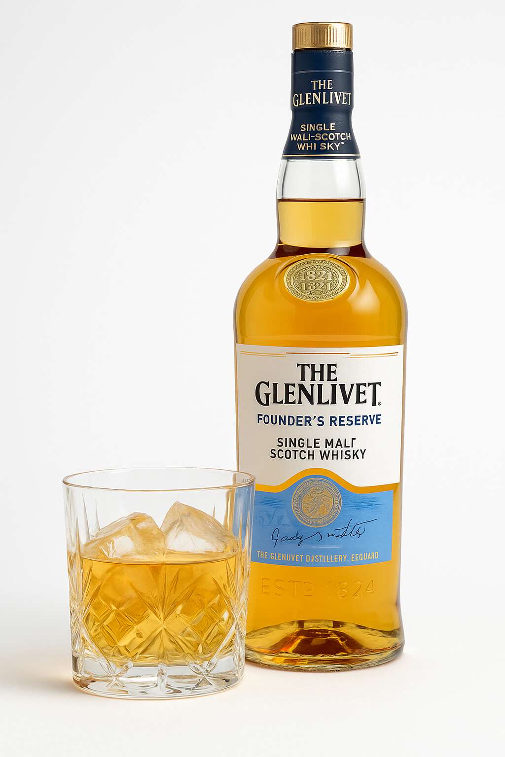 Single malt Scotch — The Glenlivet Founder's Reserve