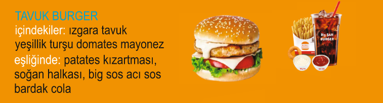 TAVUK BURGER