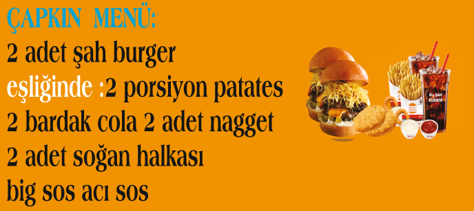 ÇAPKIN MENÜ 