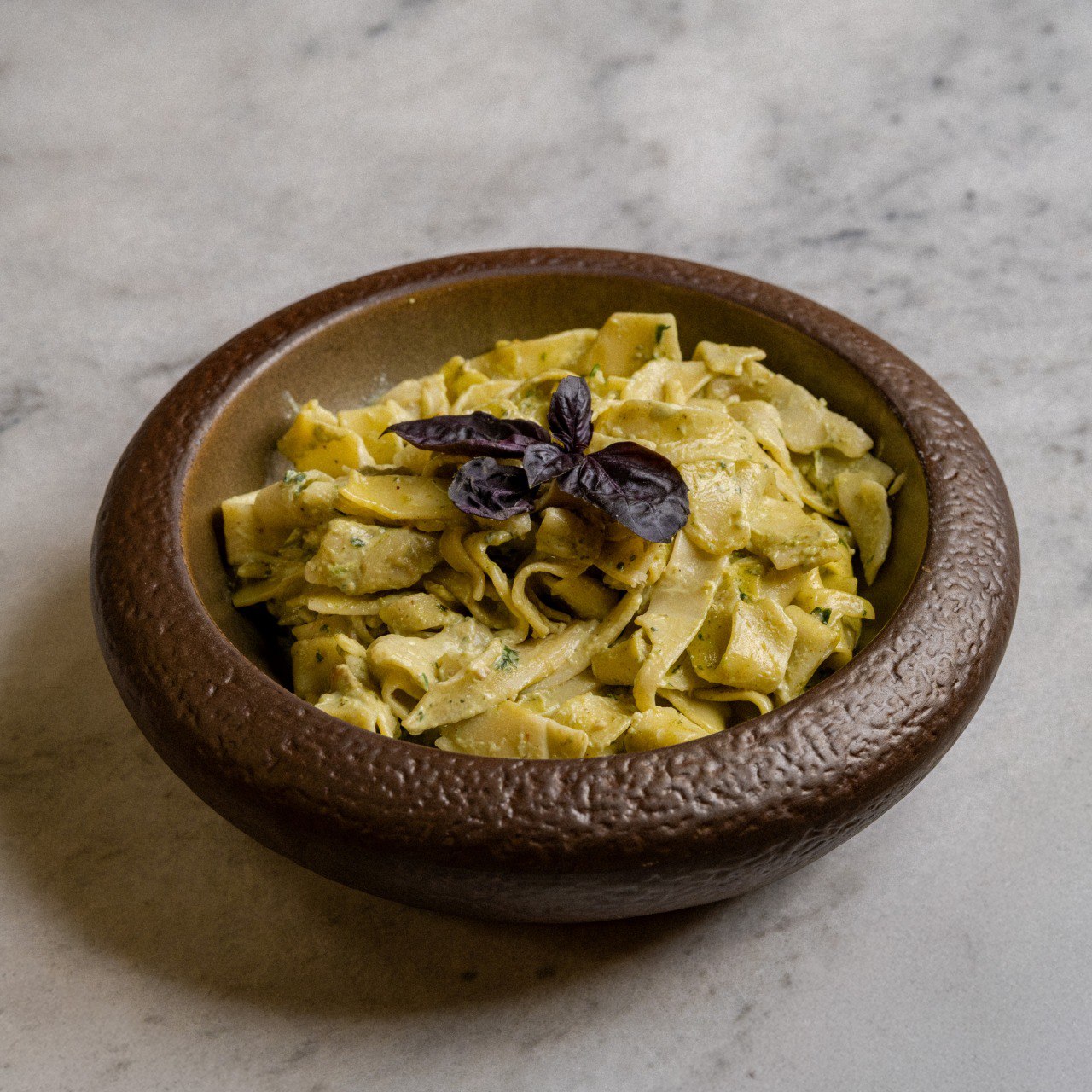 Pesto fettucino