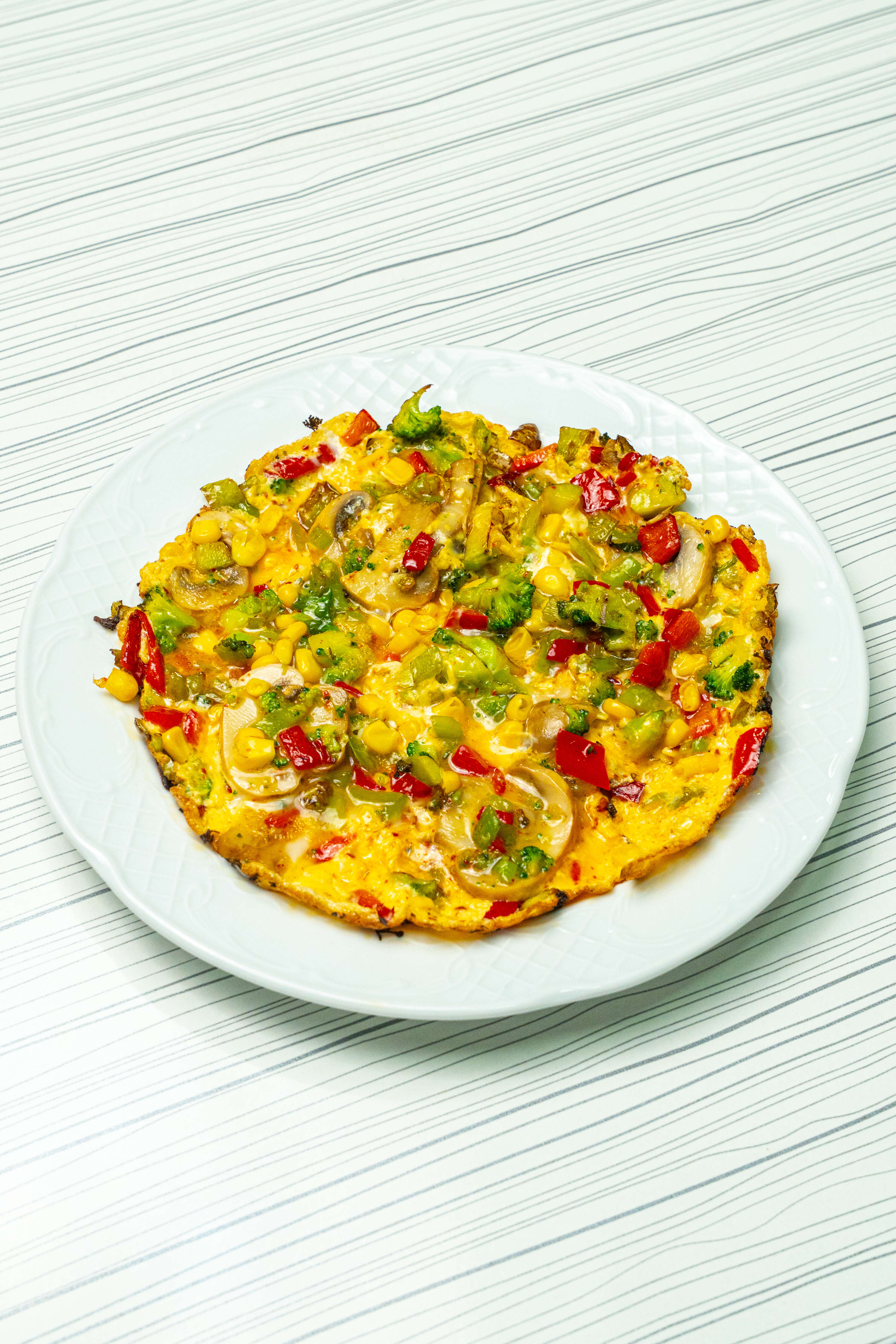 Sebzeli Omlet