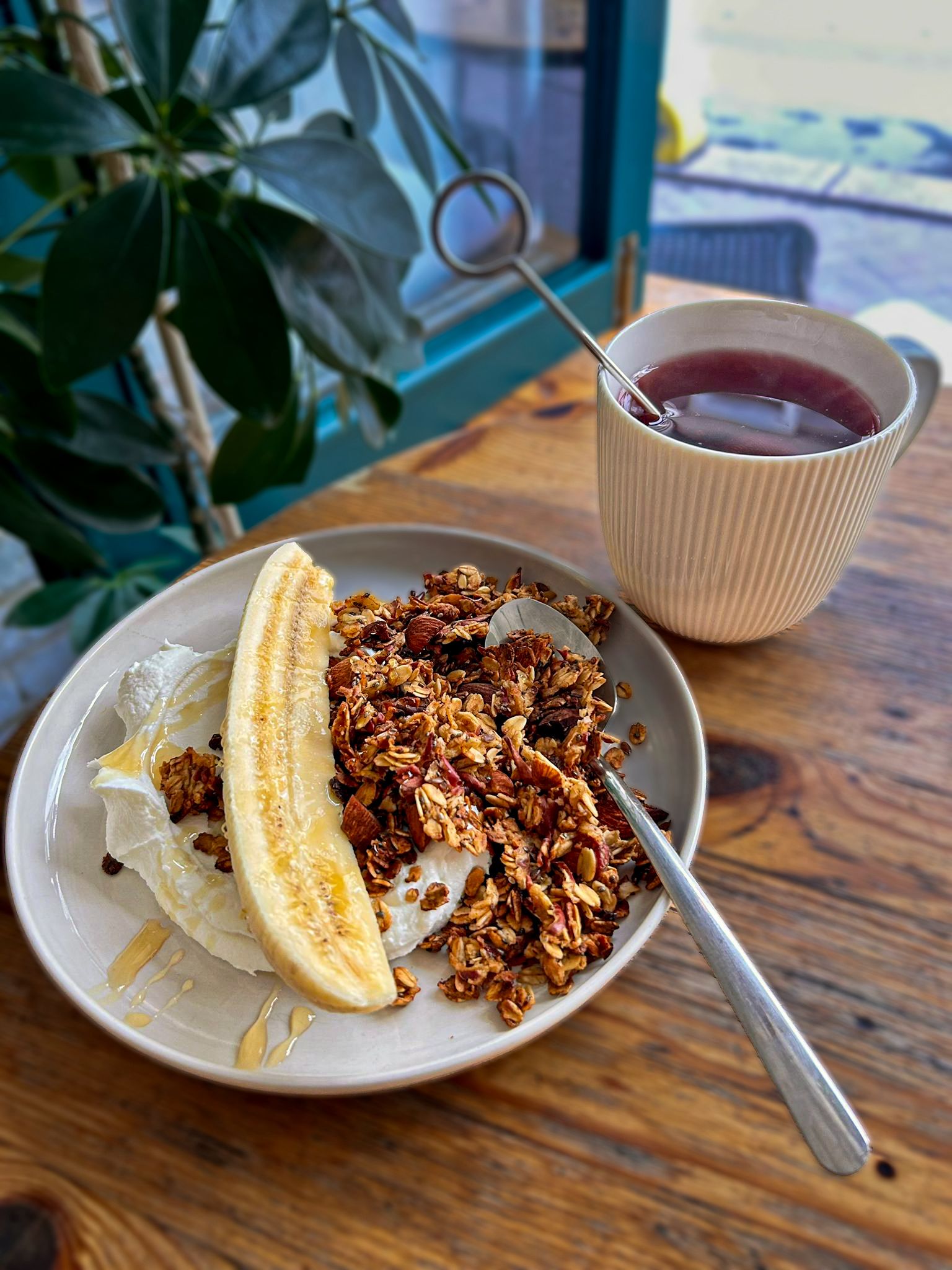 Apple Almond Granola Bowl