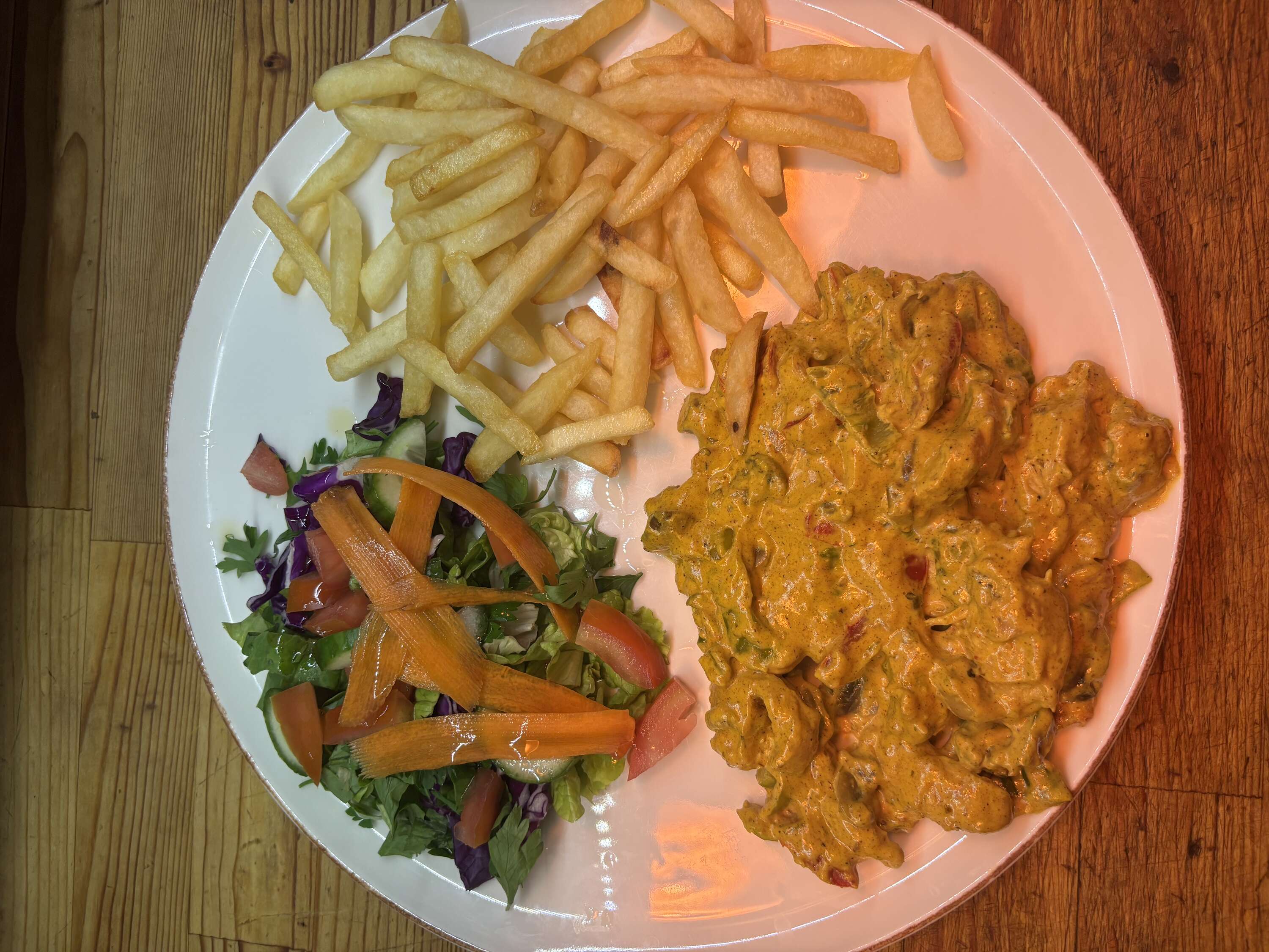 Chicken with Curry Sauce