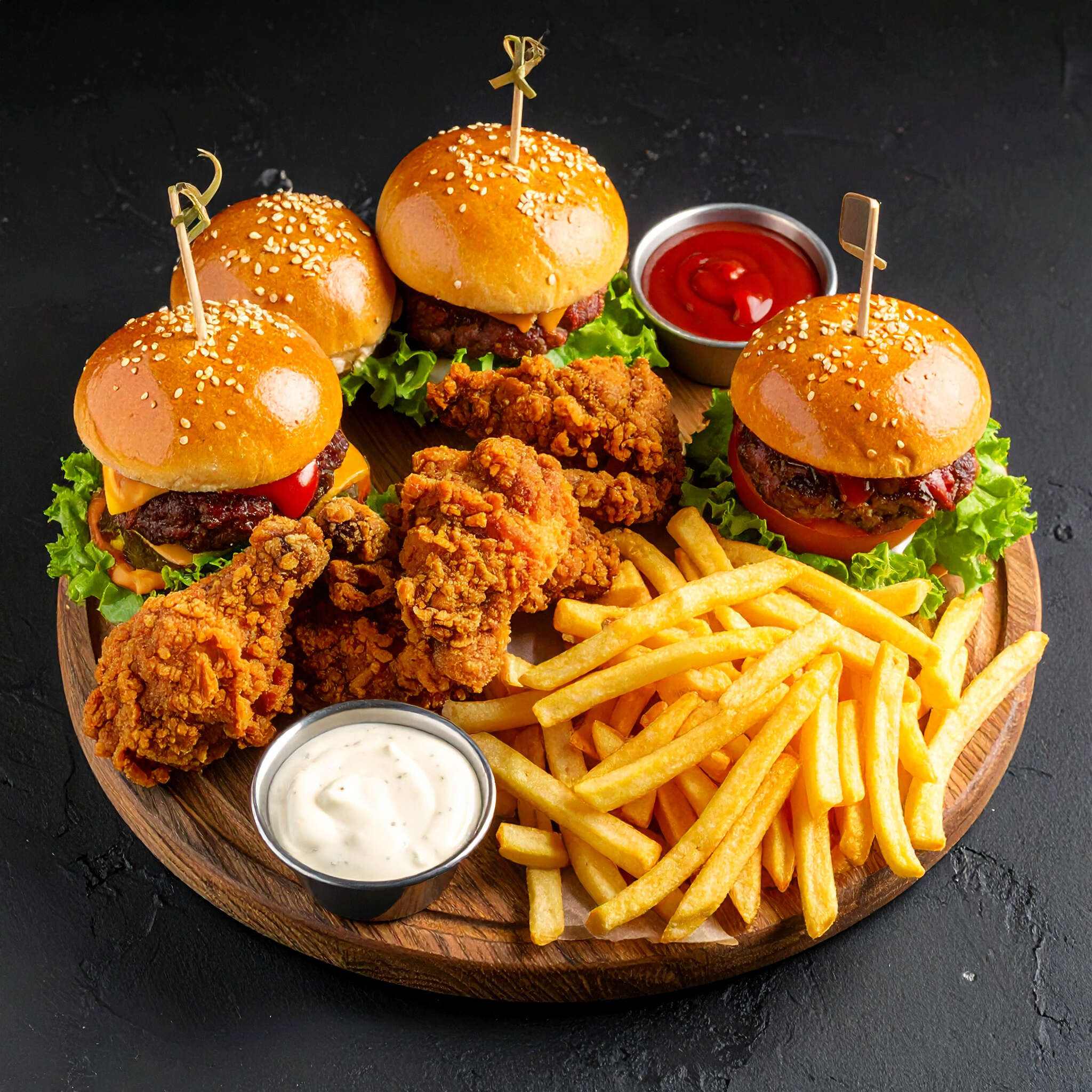 Mini Burger Box