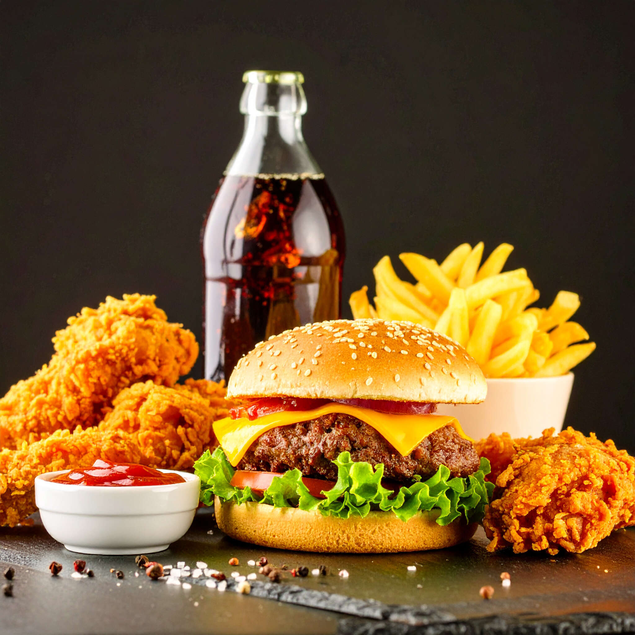 Hamburger Sever Menü