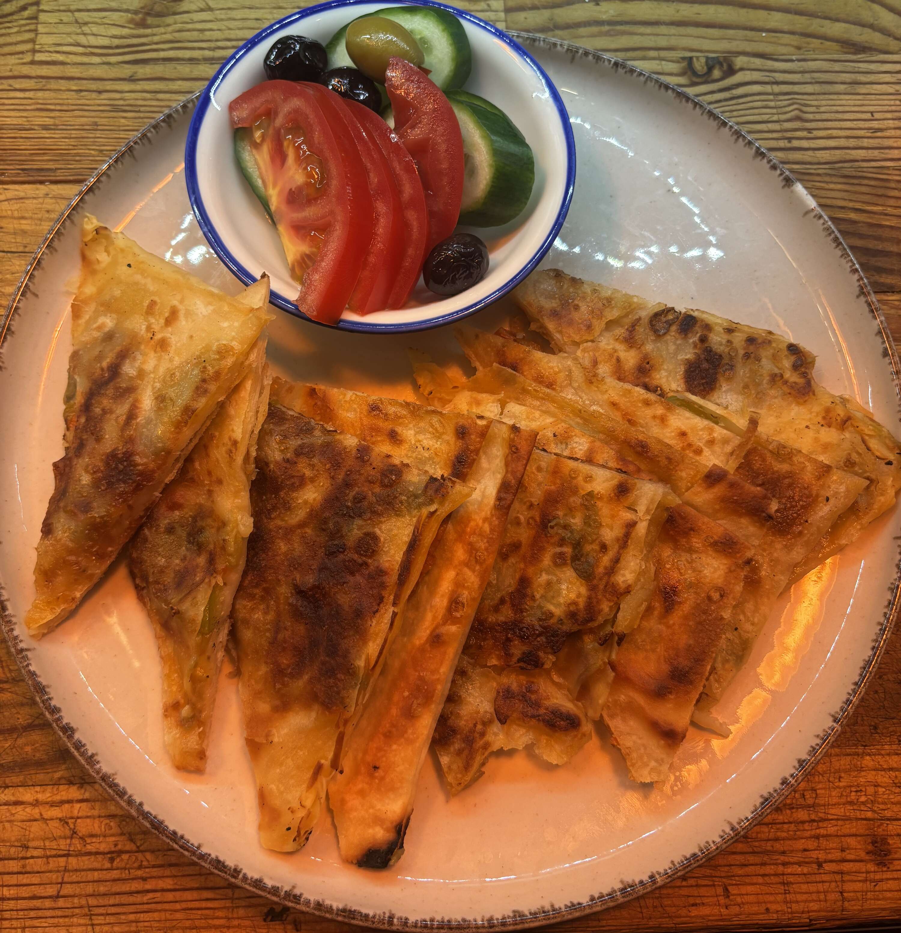 Vegetable Gözleme
