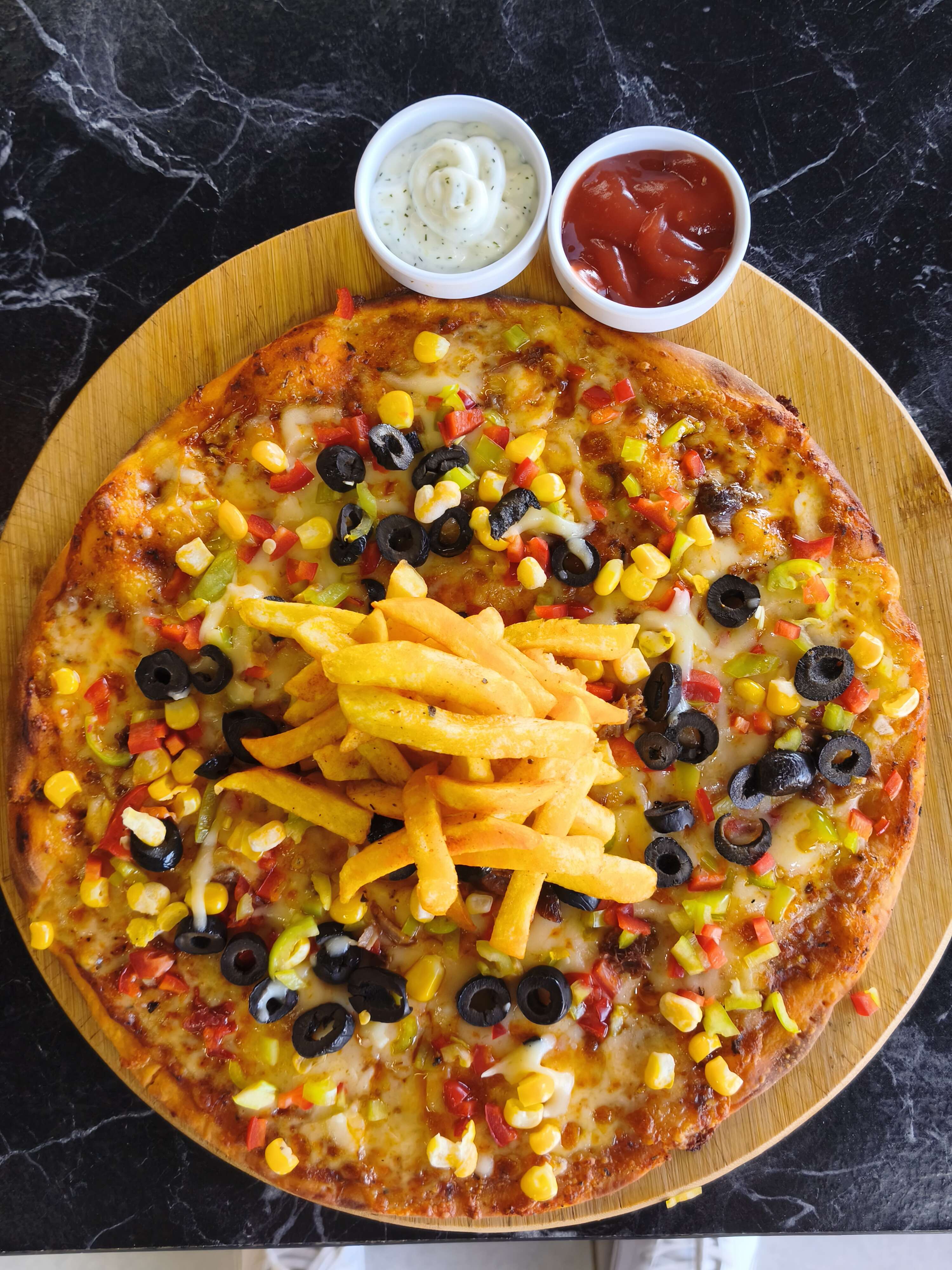 VEJETERYAN PİZZA