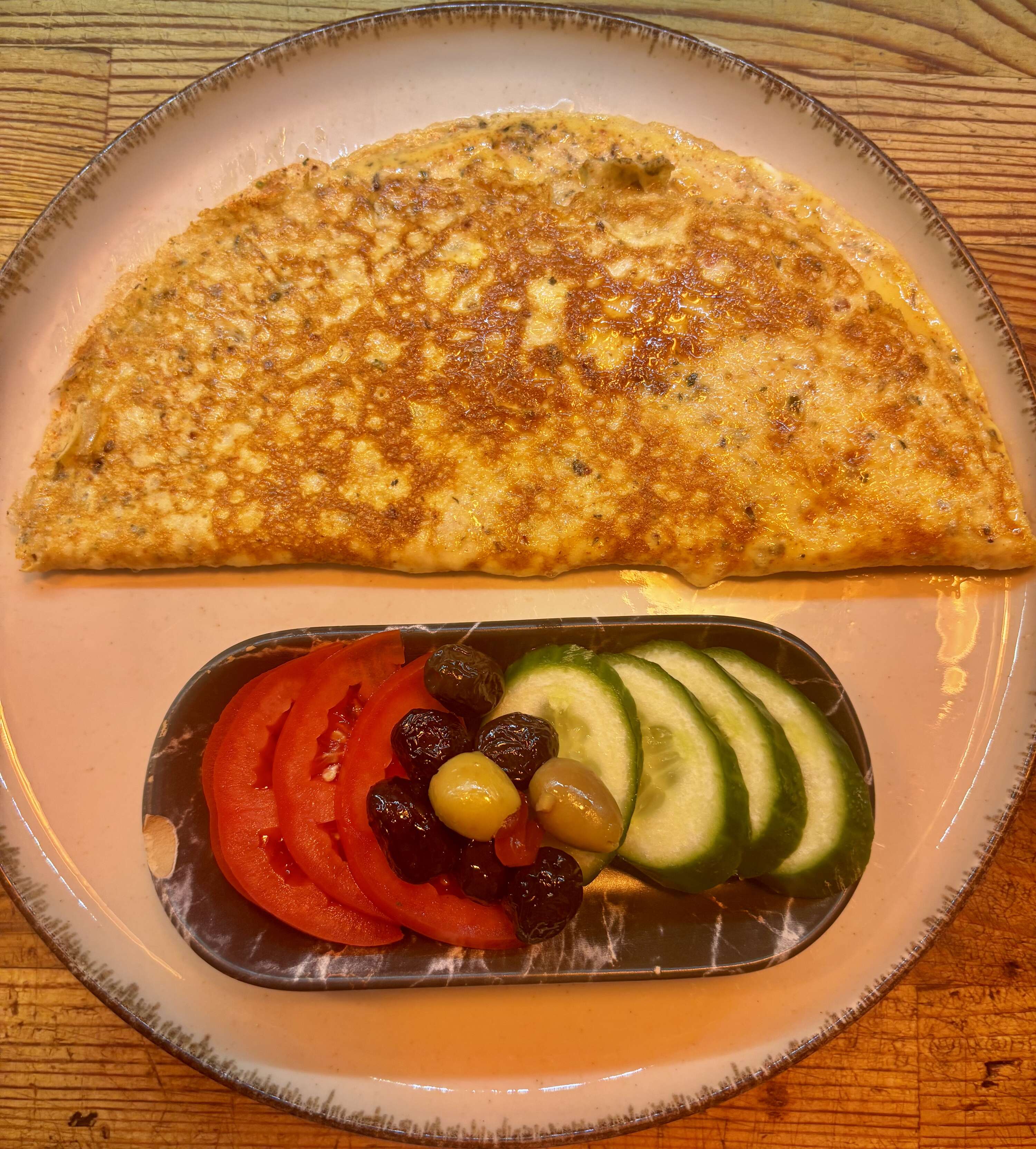 Plain omelet