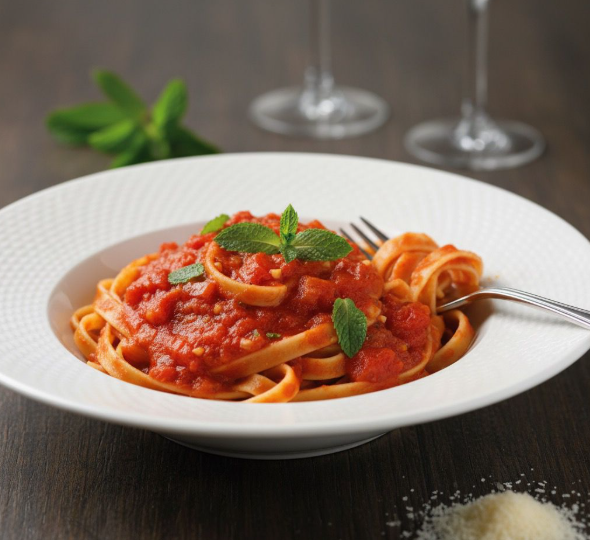 Napoliten Soslu Fettucine