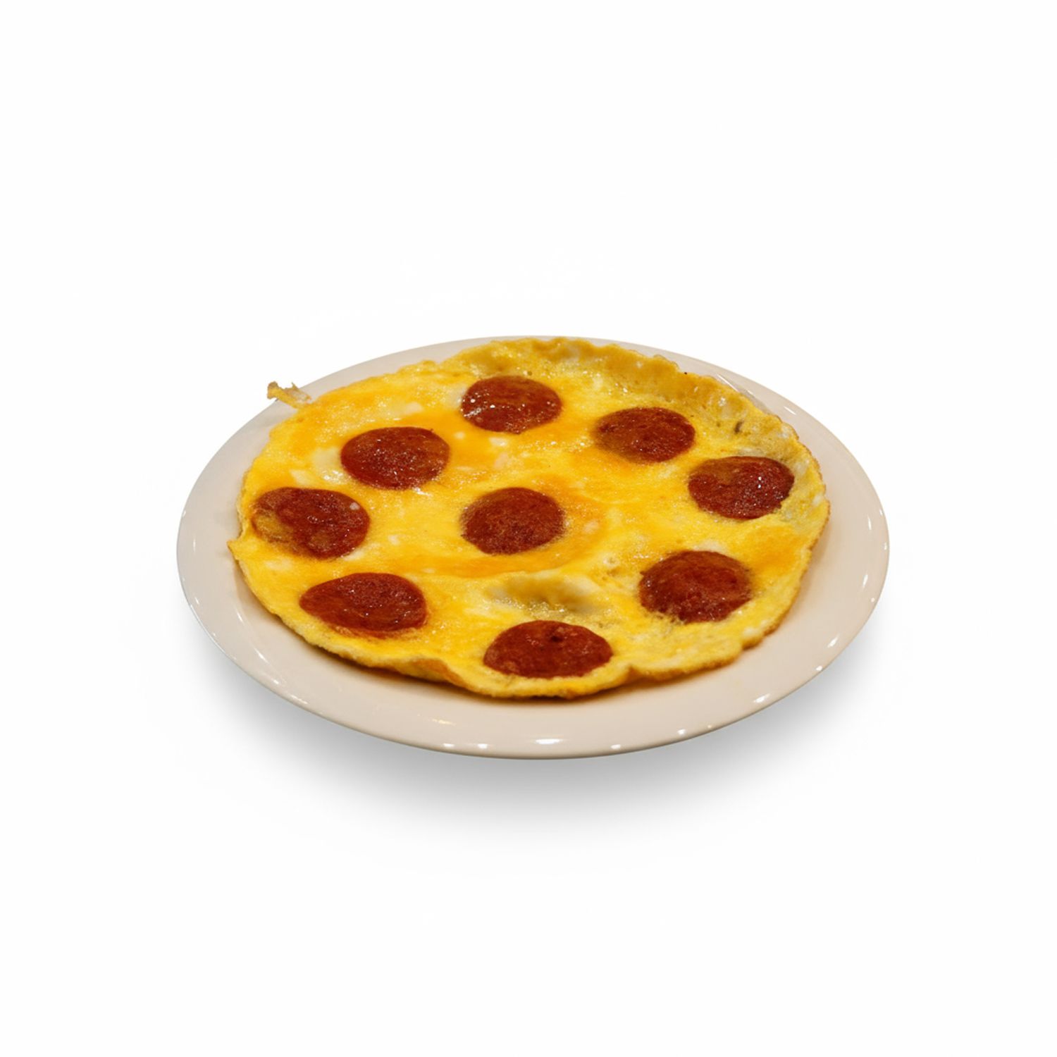 Omelet with sucuk