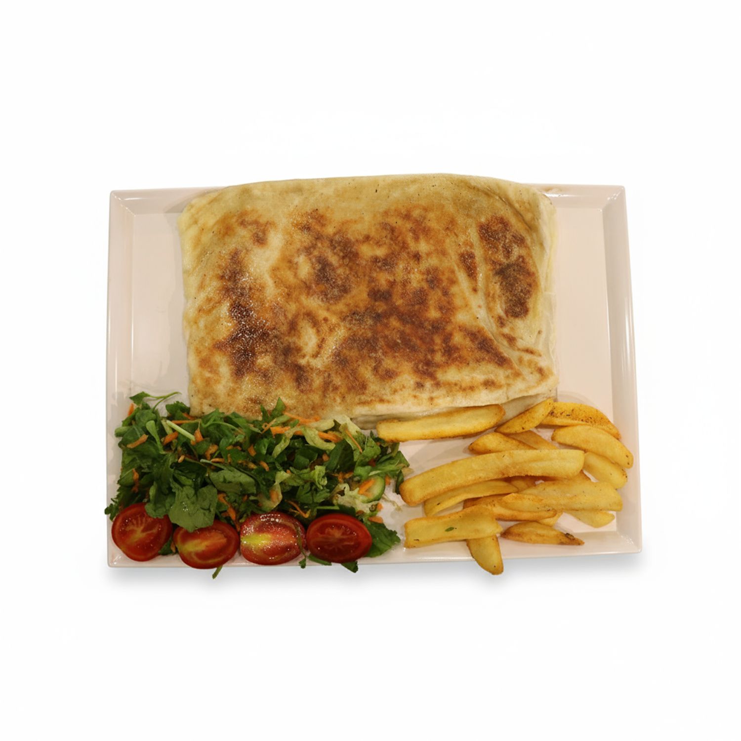 Kaşarlı gözleme (Turkish cheese flatbread)