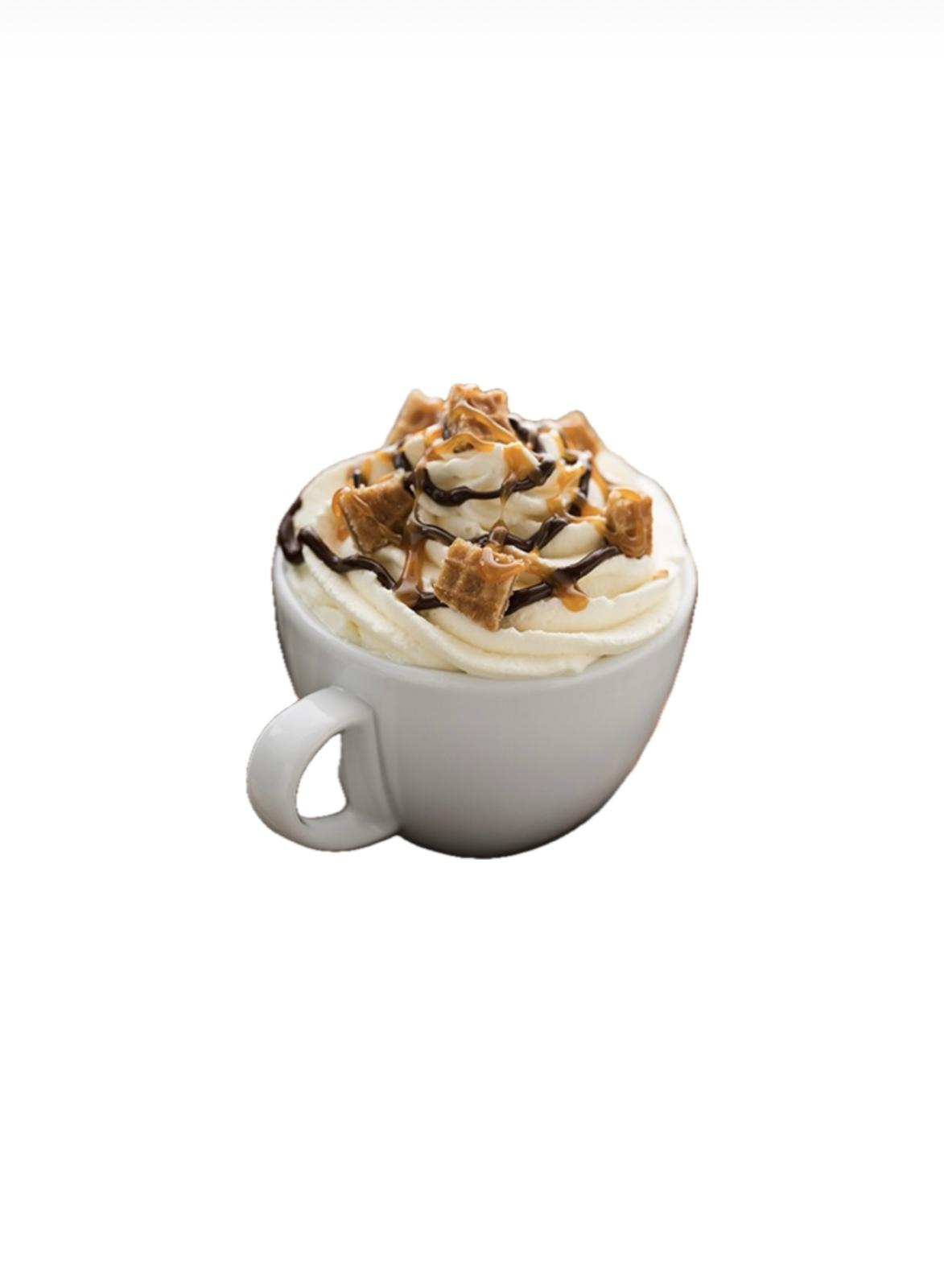Caramel hot chocolate