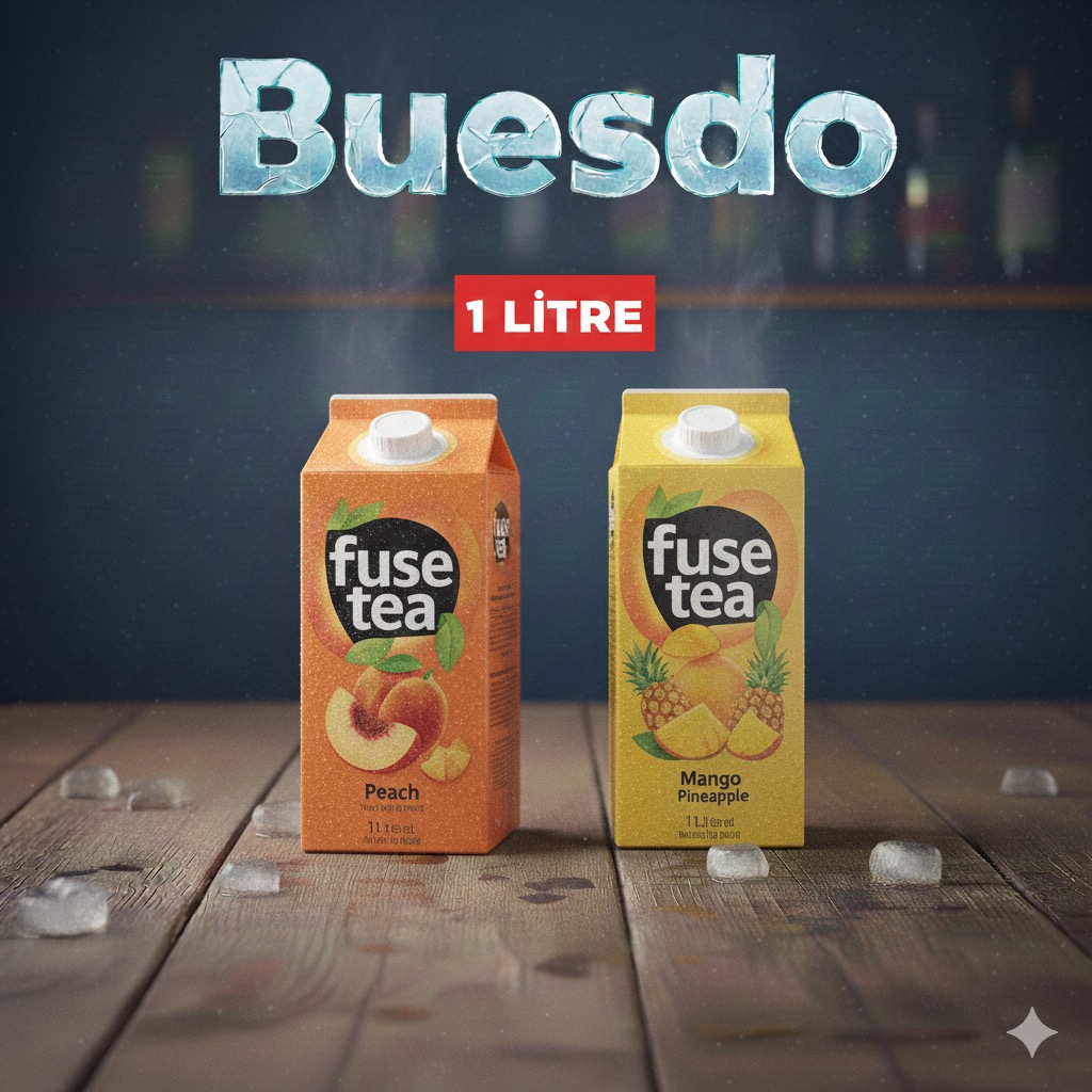 Fuse Tea 1LT Şeftali-Ananas Mango