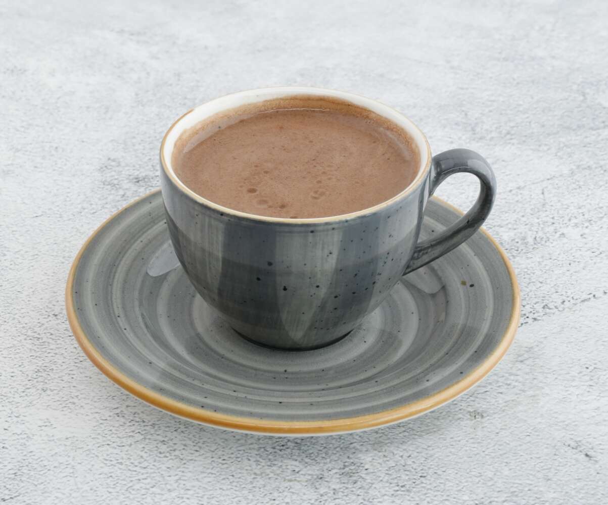 Strawberry hot chocolate