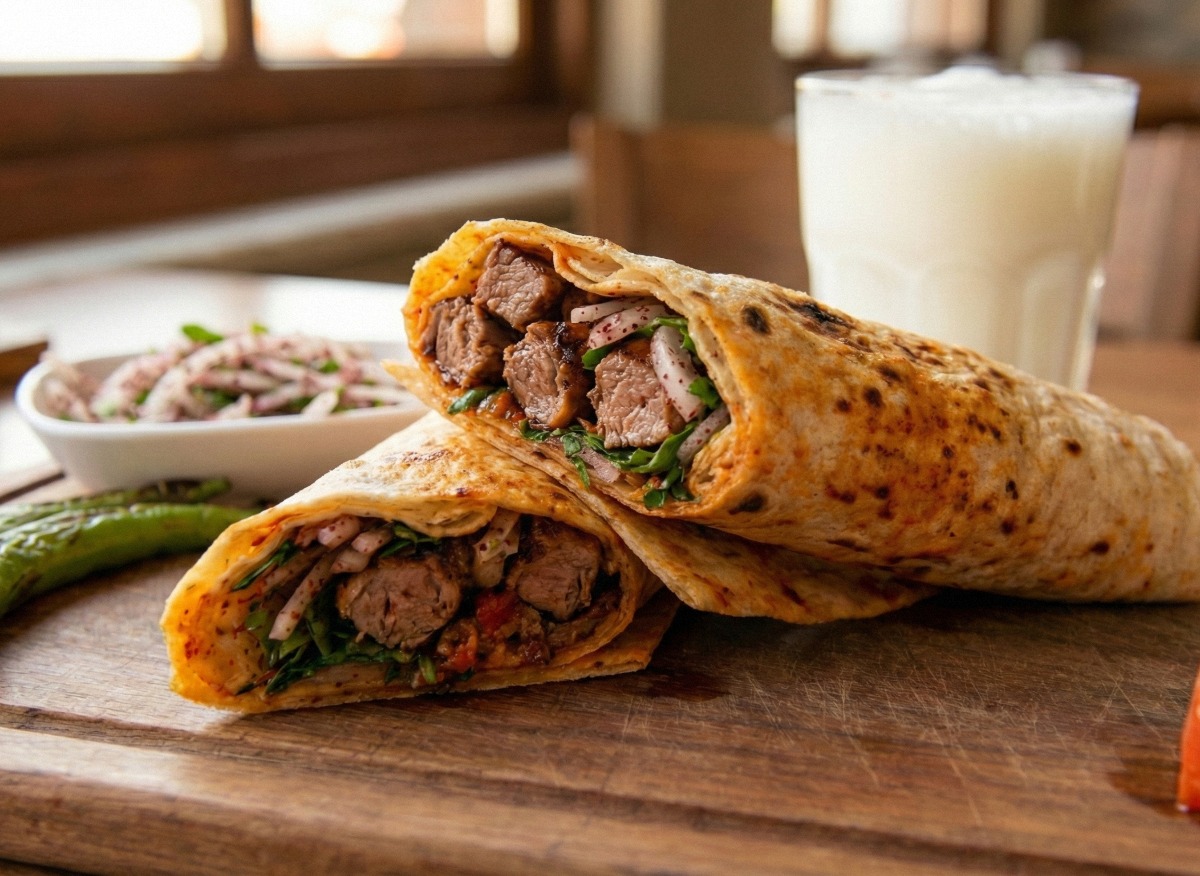 Liver Shish Wrap