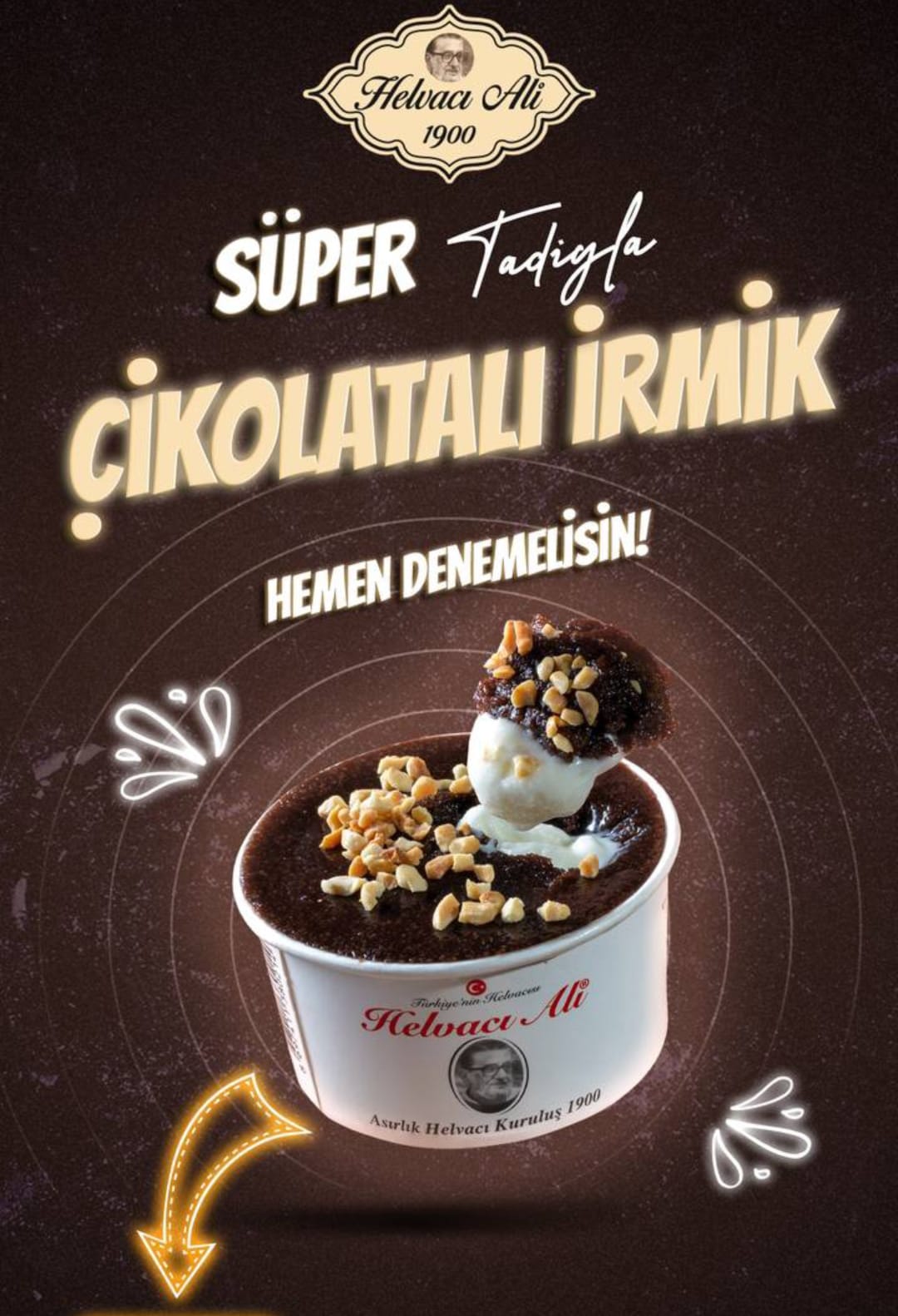 ÇİKOLATALI İRMİK HELVASI 