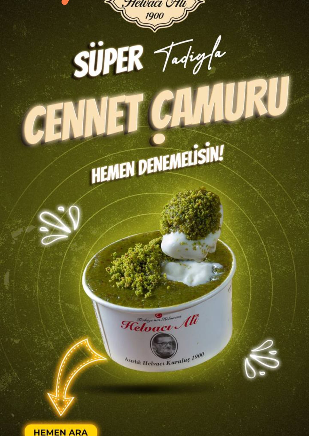 CENNET ÇAMURLU İRMİK HELVASI 