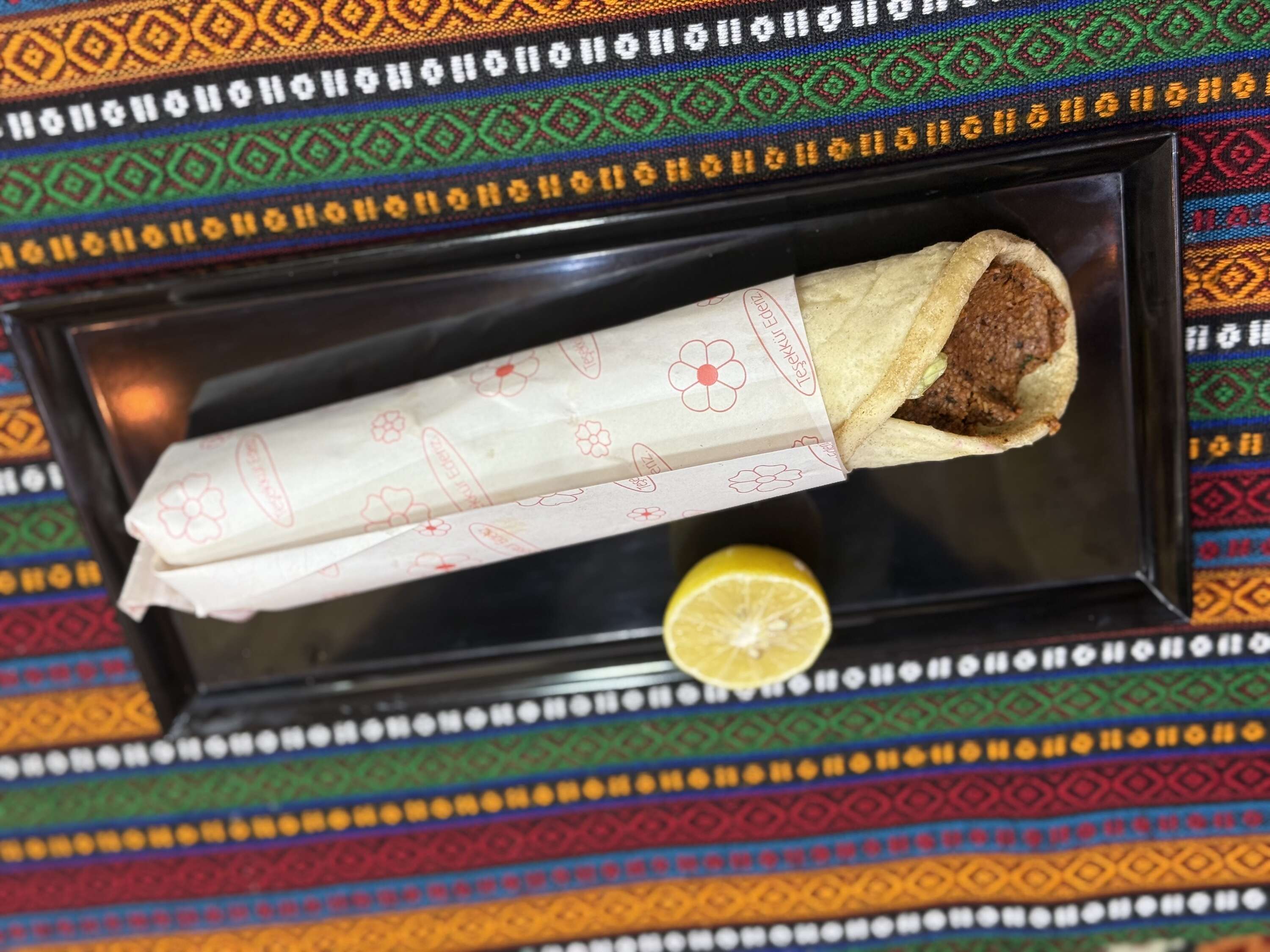 Çiğ Köfte Wrap