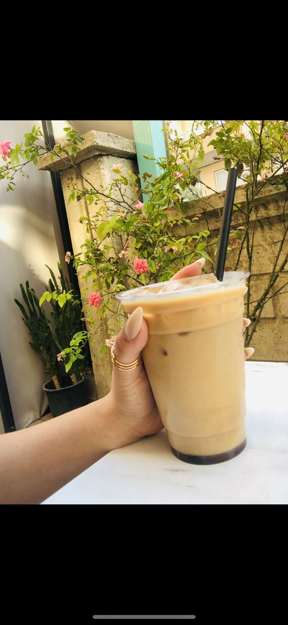 Iced Caramel Latte