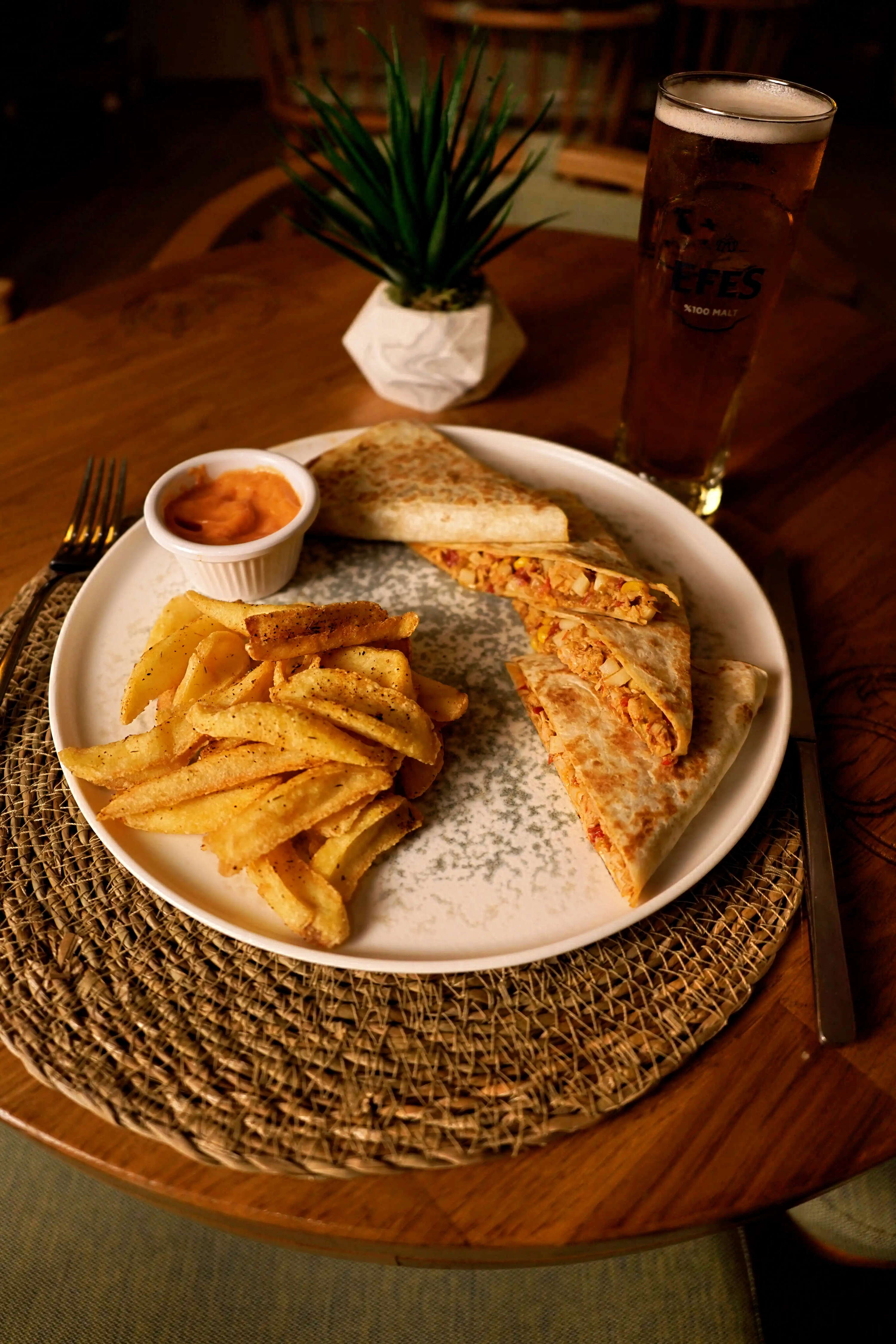 Chicken QUESADİLLA
