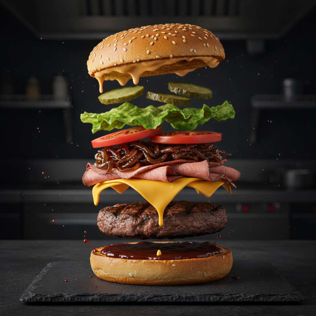 7. Roastbeef Burger