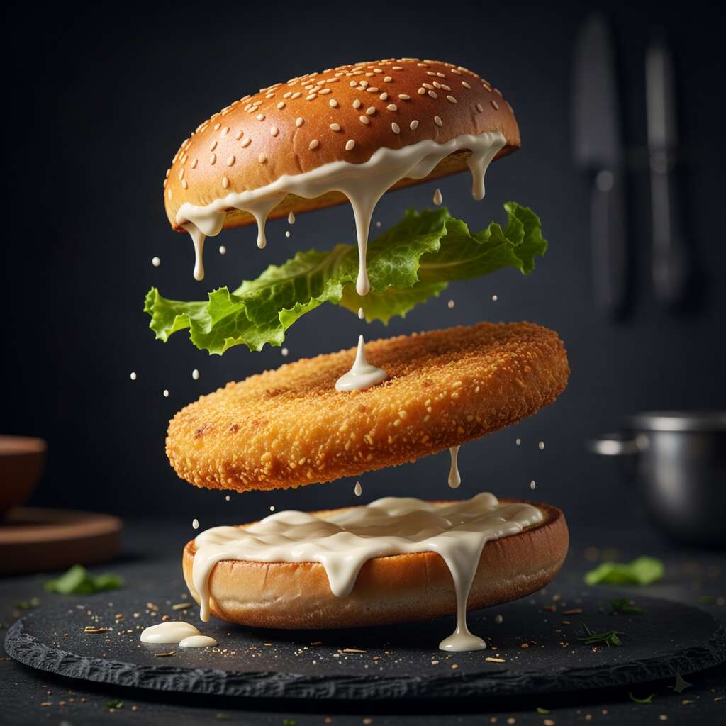 16. Klasik Tavuk Burger