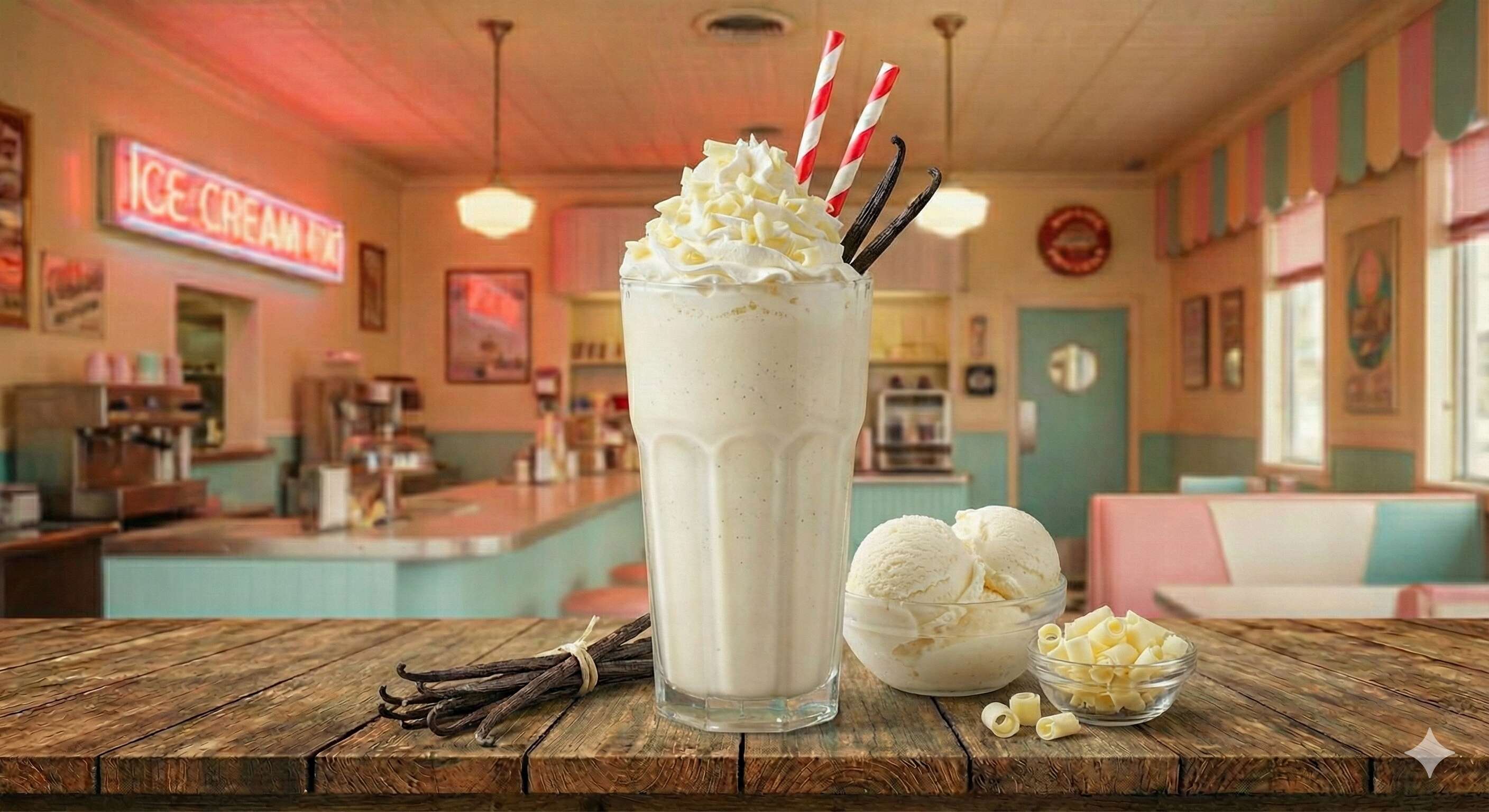 Vanilyalı Milkshake