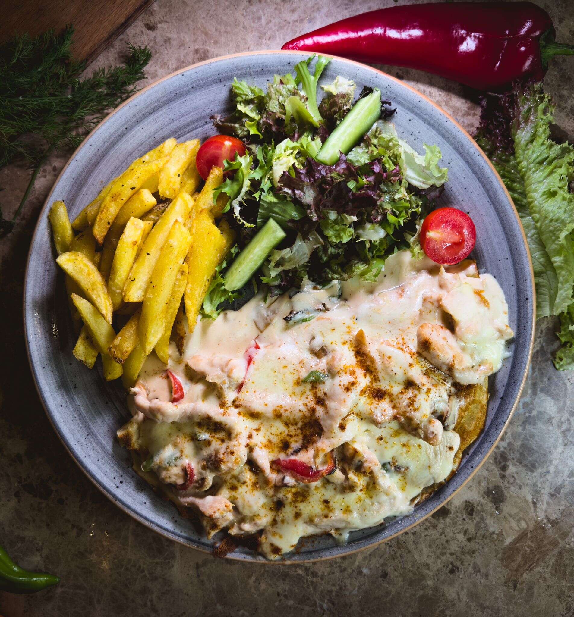 Chicken with Béchamel Sauce