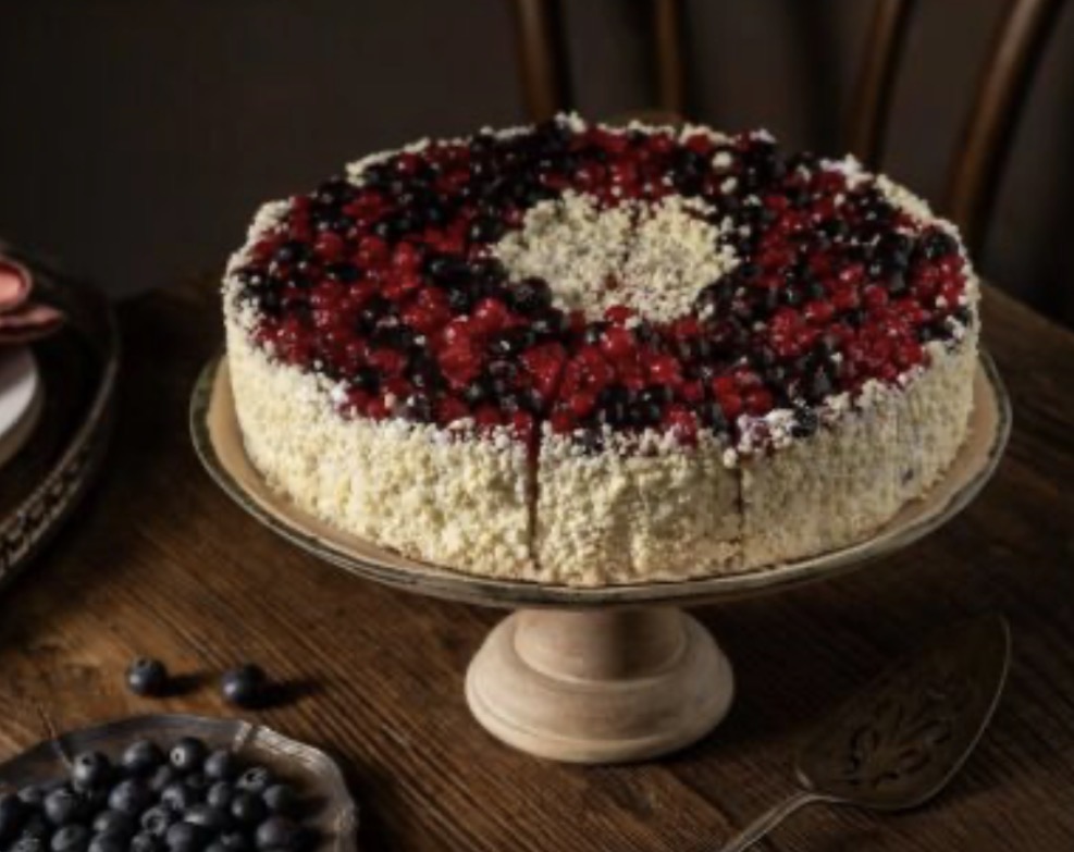 Berry Hibuscus Cheesecake