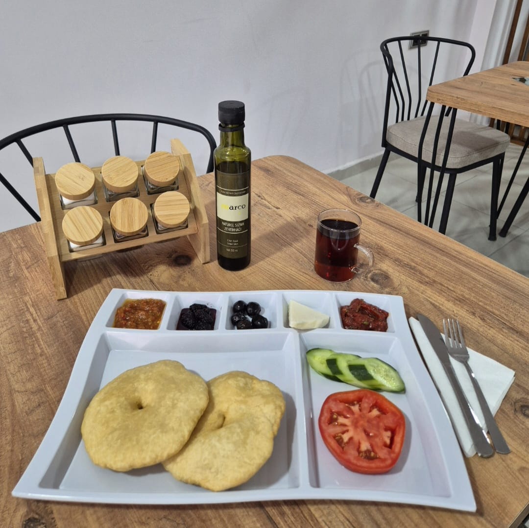 Pişi Kahvaltı Tabağı 3 Pişili
