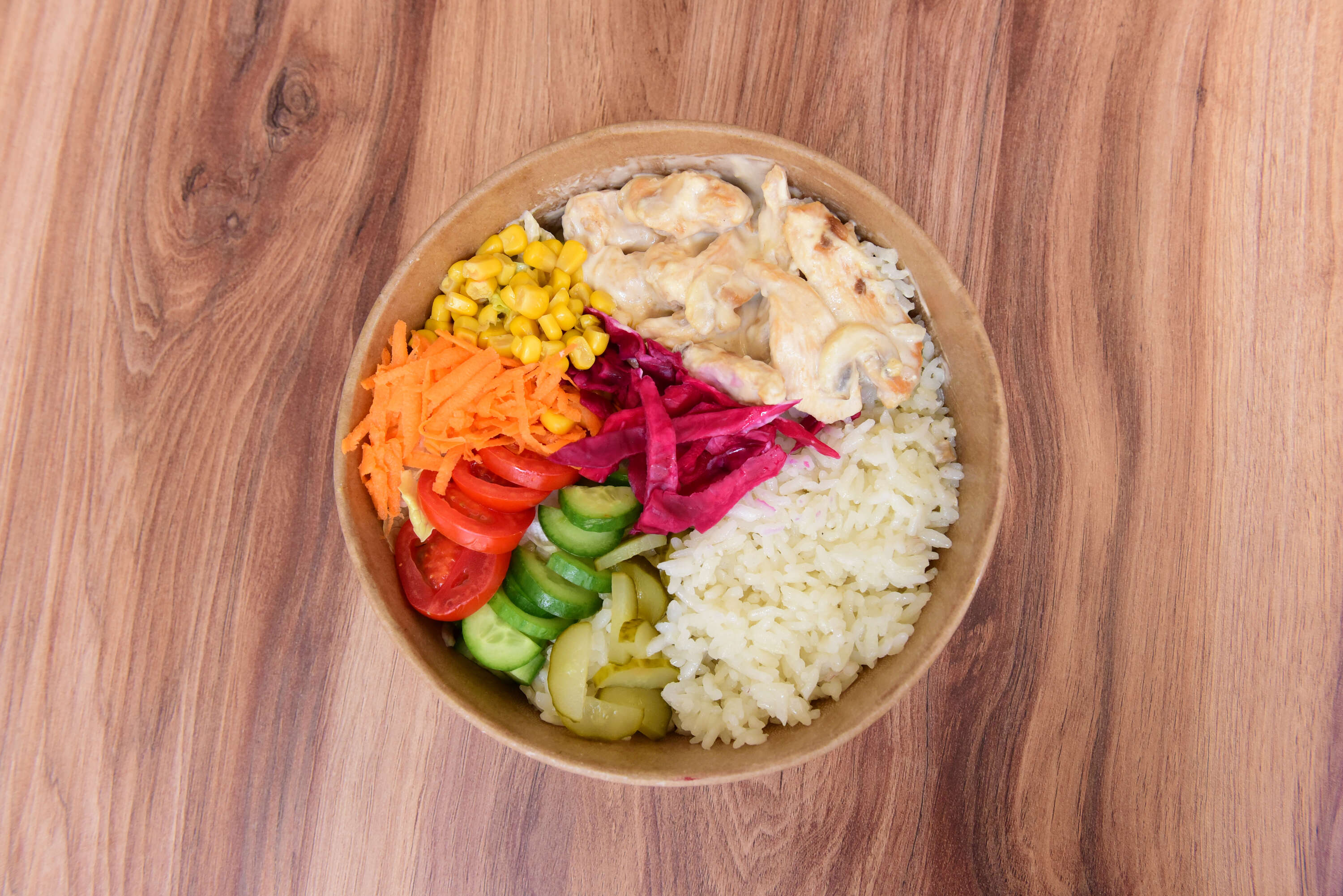 Kremalı Mantarlı Bowl