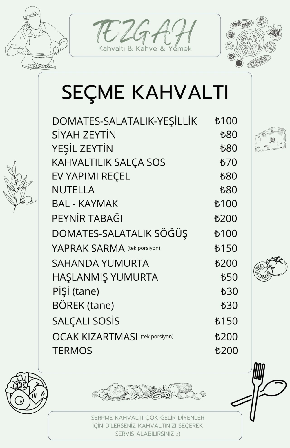 SEÇME KAHVALTI